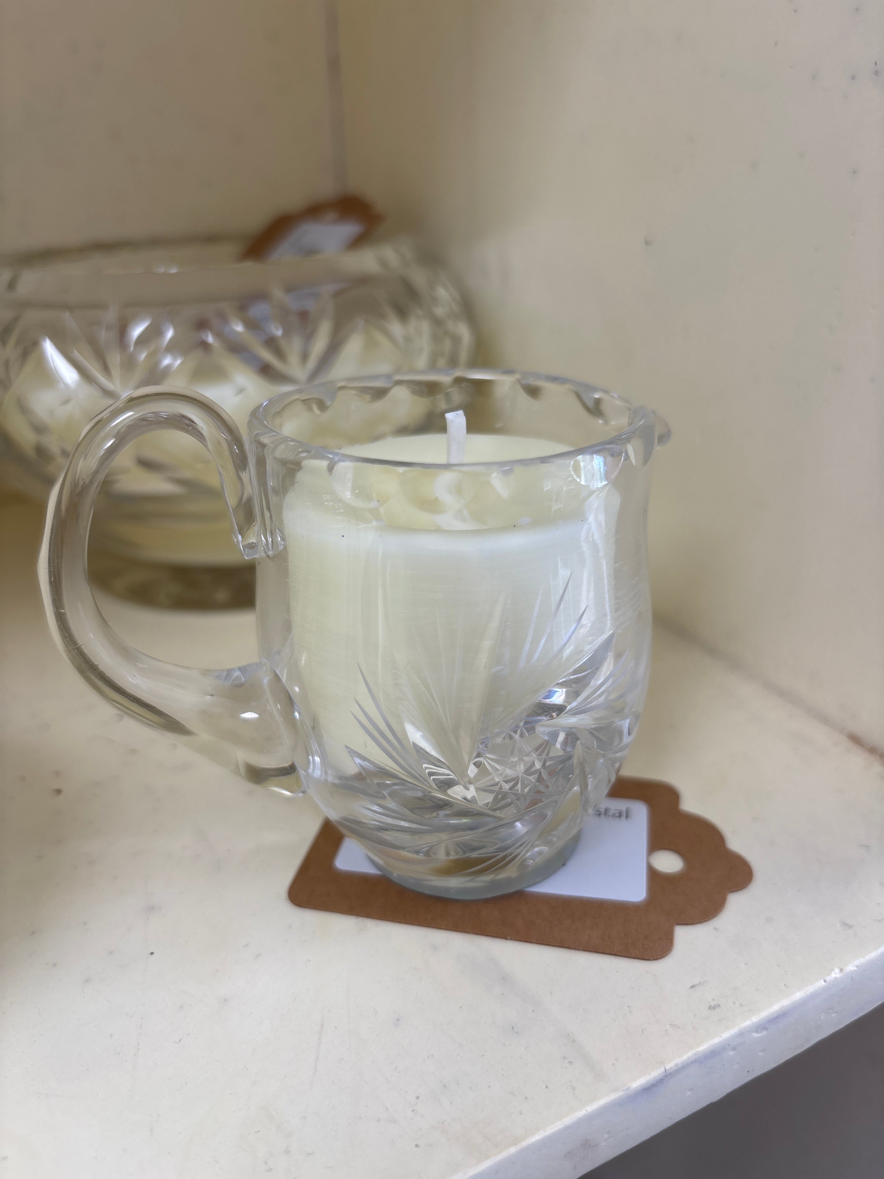 Candle in Upcycled Crystal