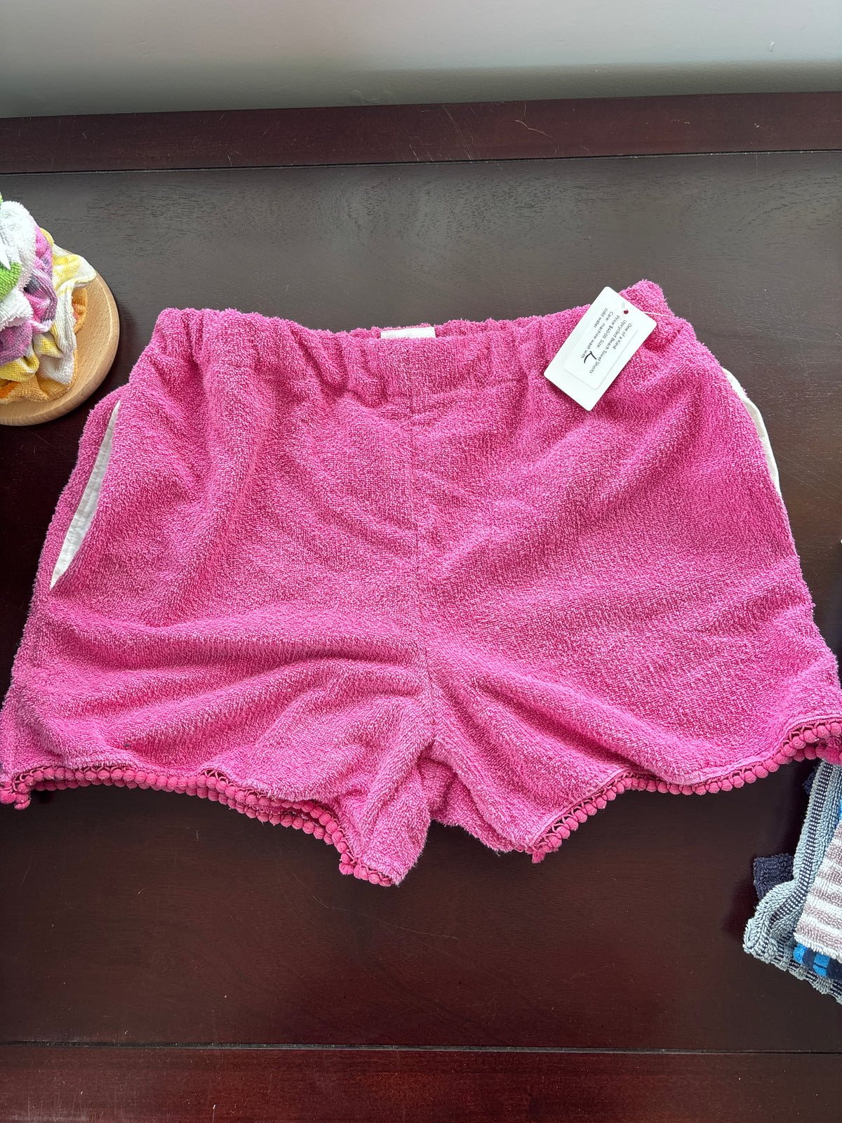 Handmade Repurposed Towel Shorts by Sew So Nancy