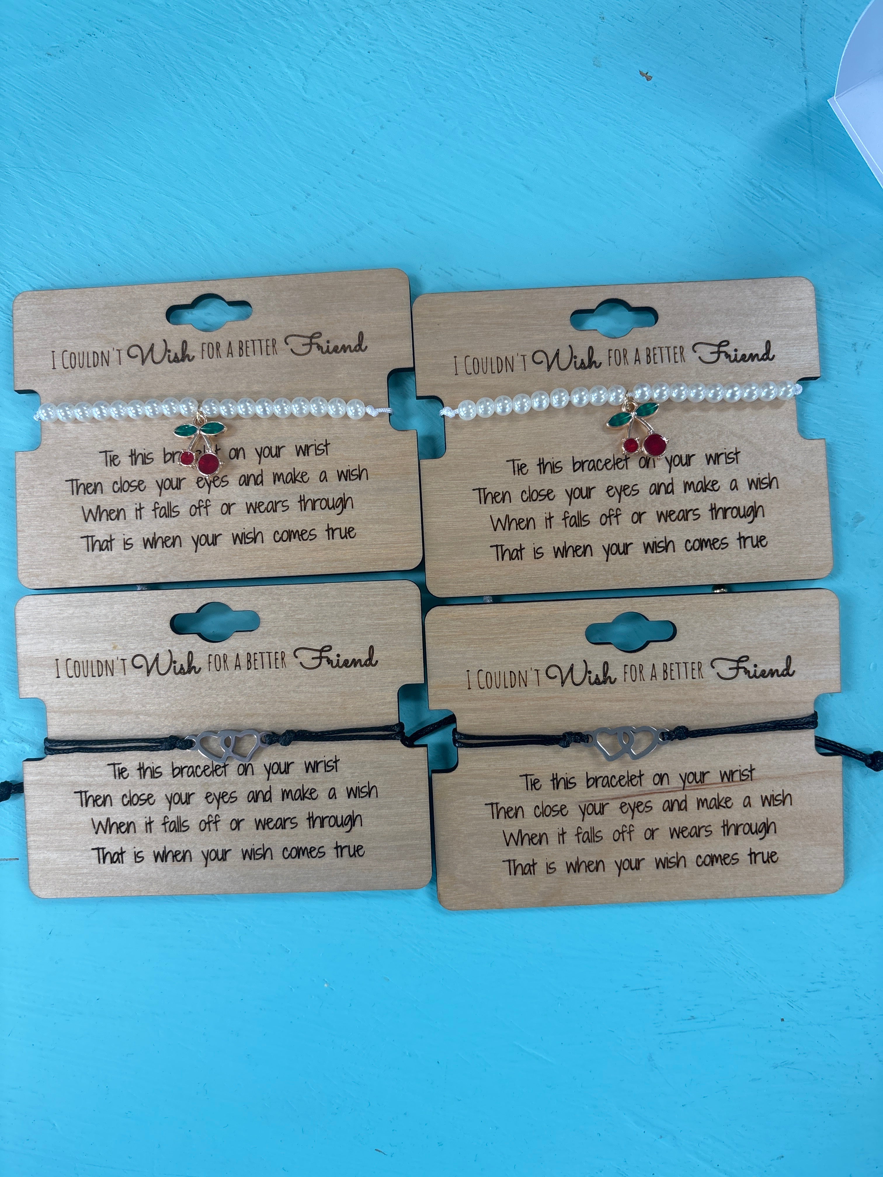 Wish Bracelets Handmade by Goodwins Greetings