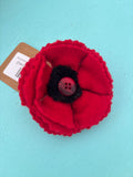 Recycled Wool Brooches by Just Smitten