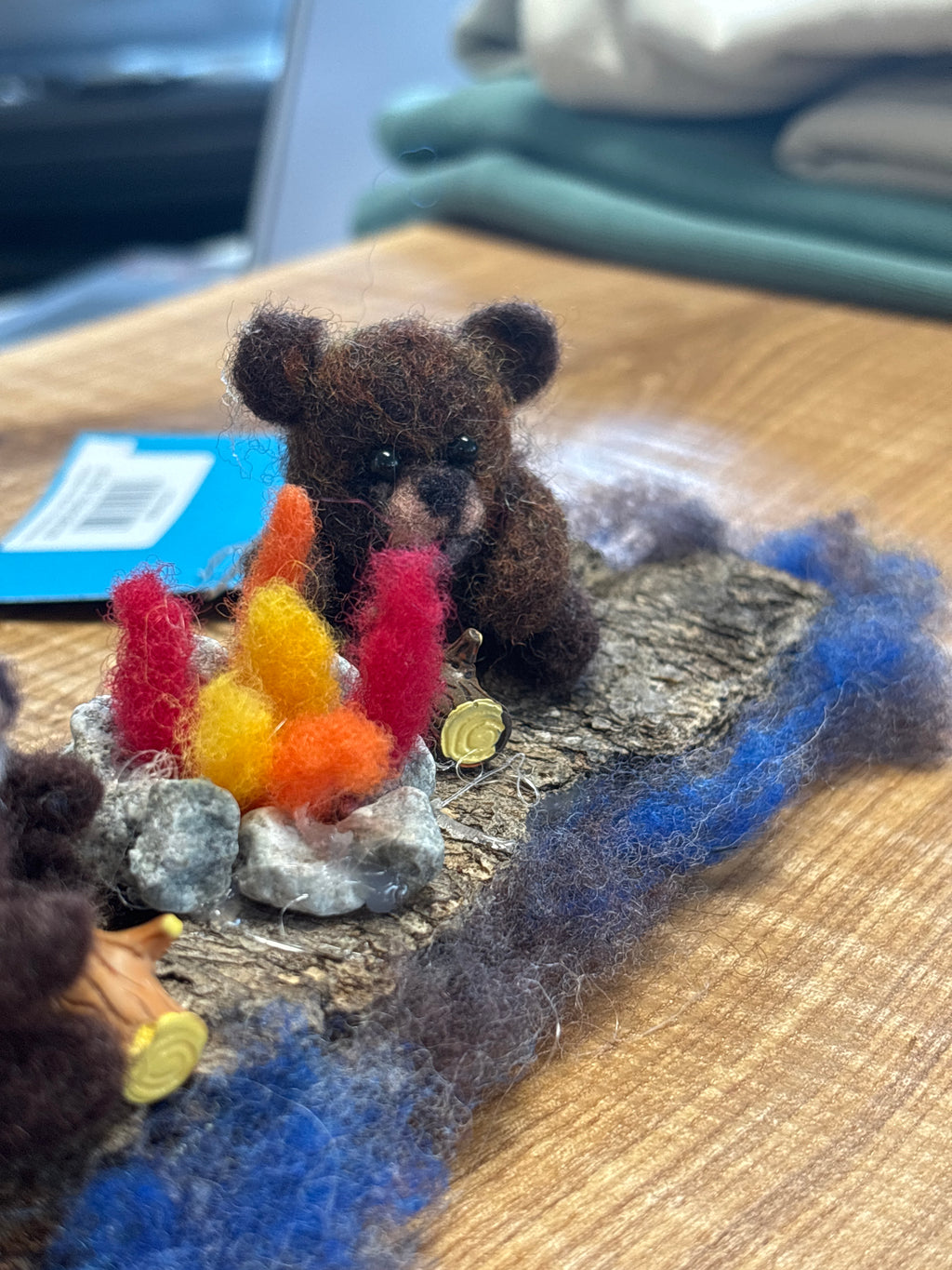 Beaver Meeting by Judi's Whimsical Woolies