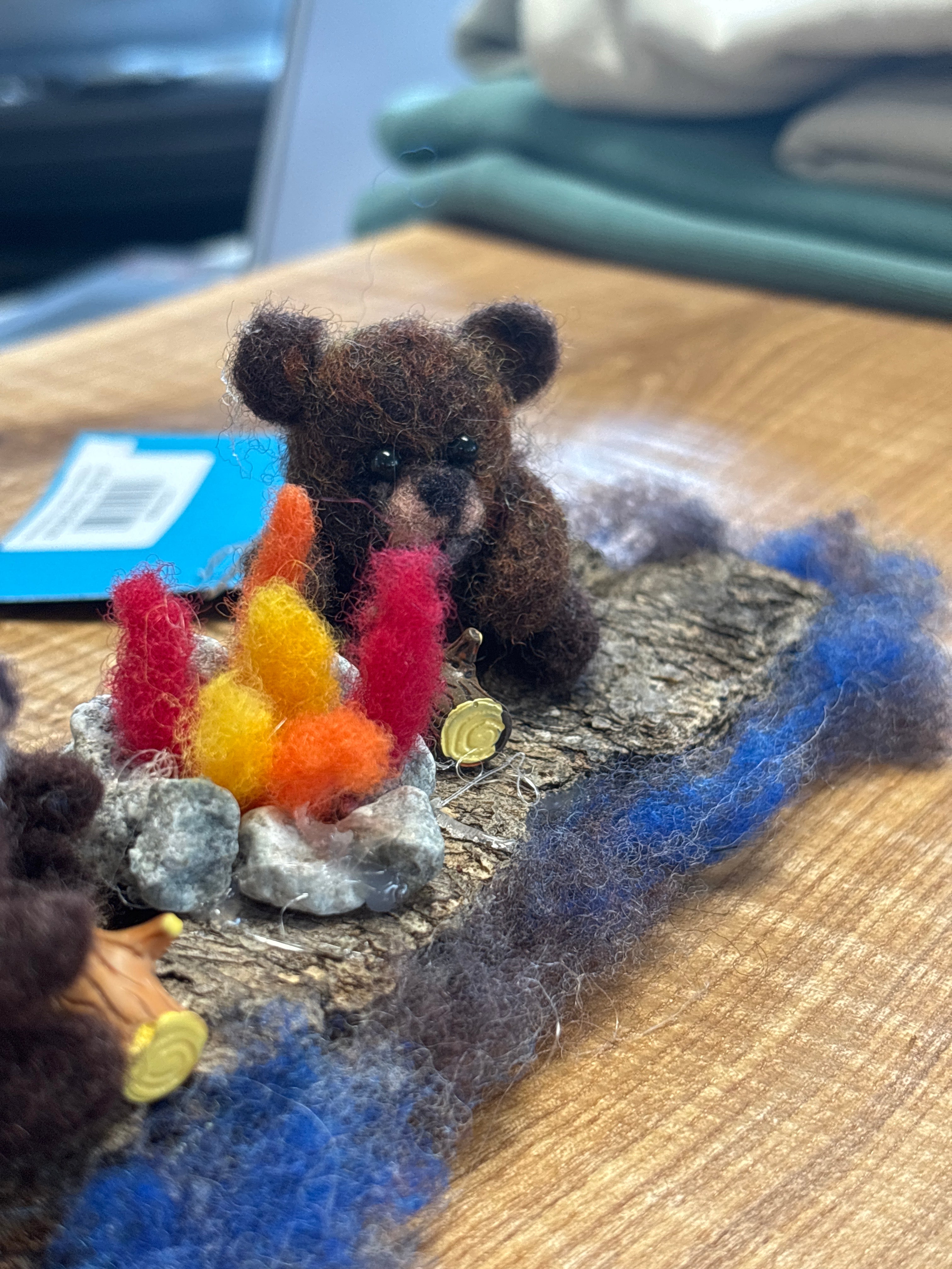 Beaver Meeting by Judi's Whimsical Woolies