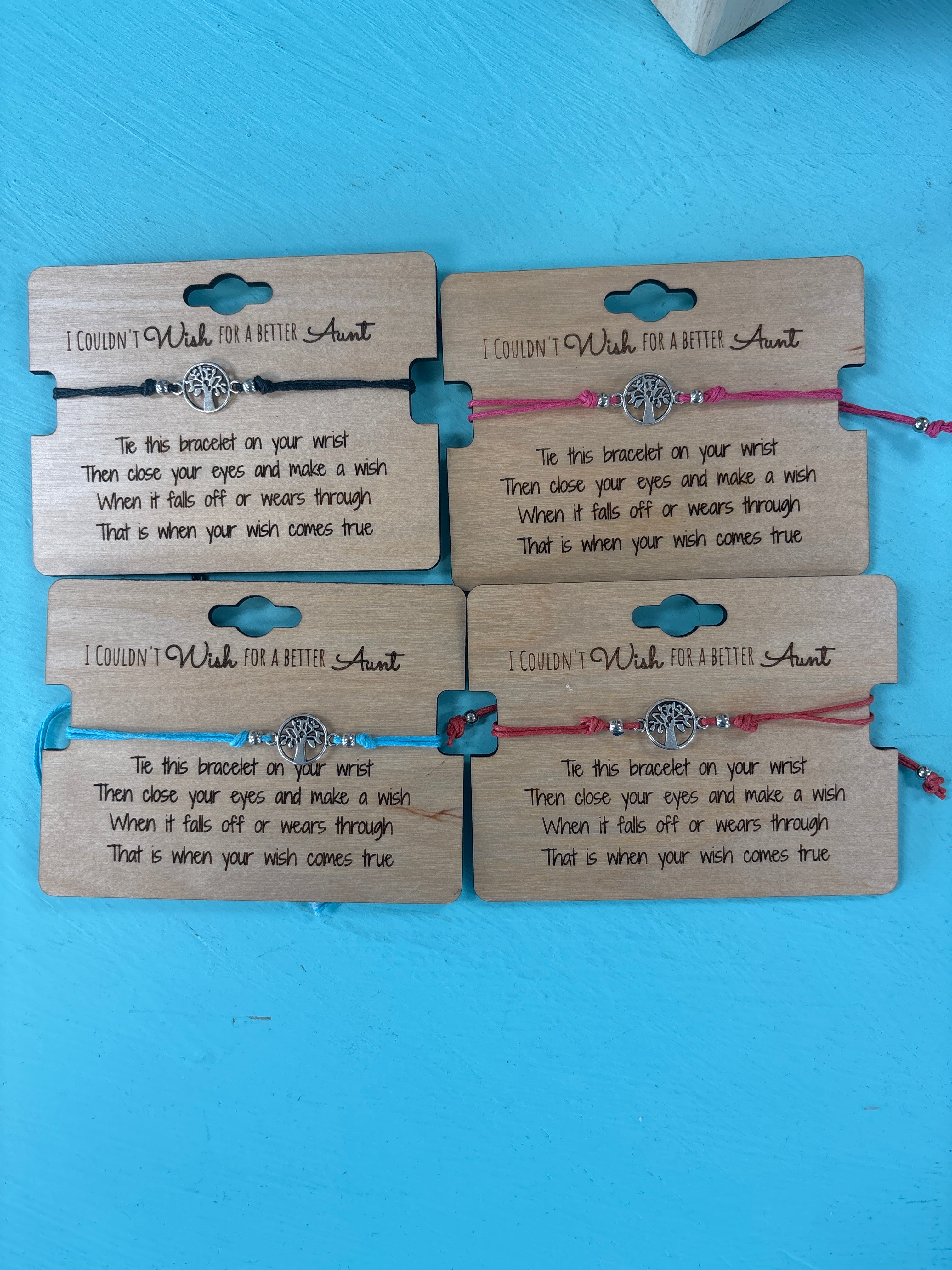 Wish Bracelets Handmade by Goodwins Greetings