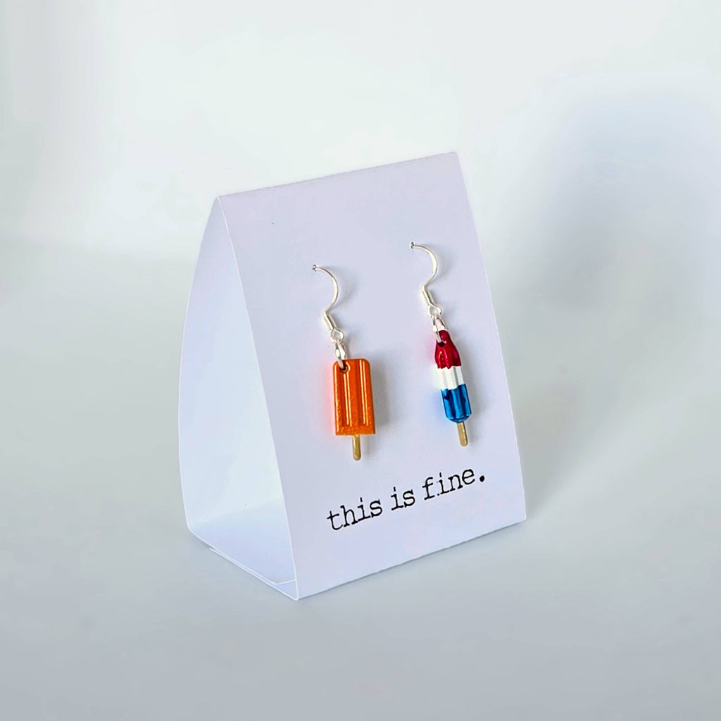 Summer Treats Earrings - Pop-sick-of-this-sh*t by this is fine