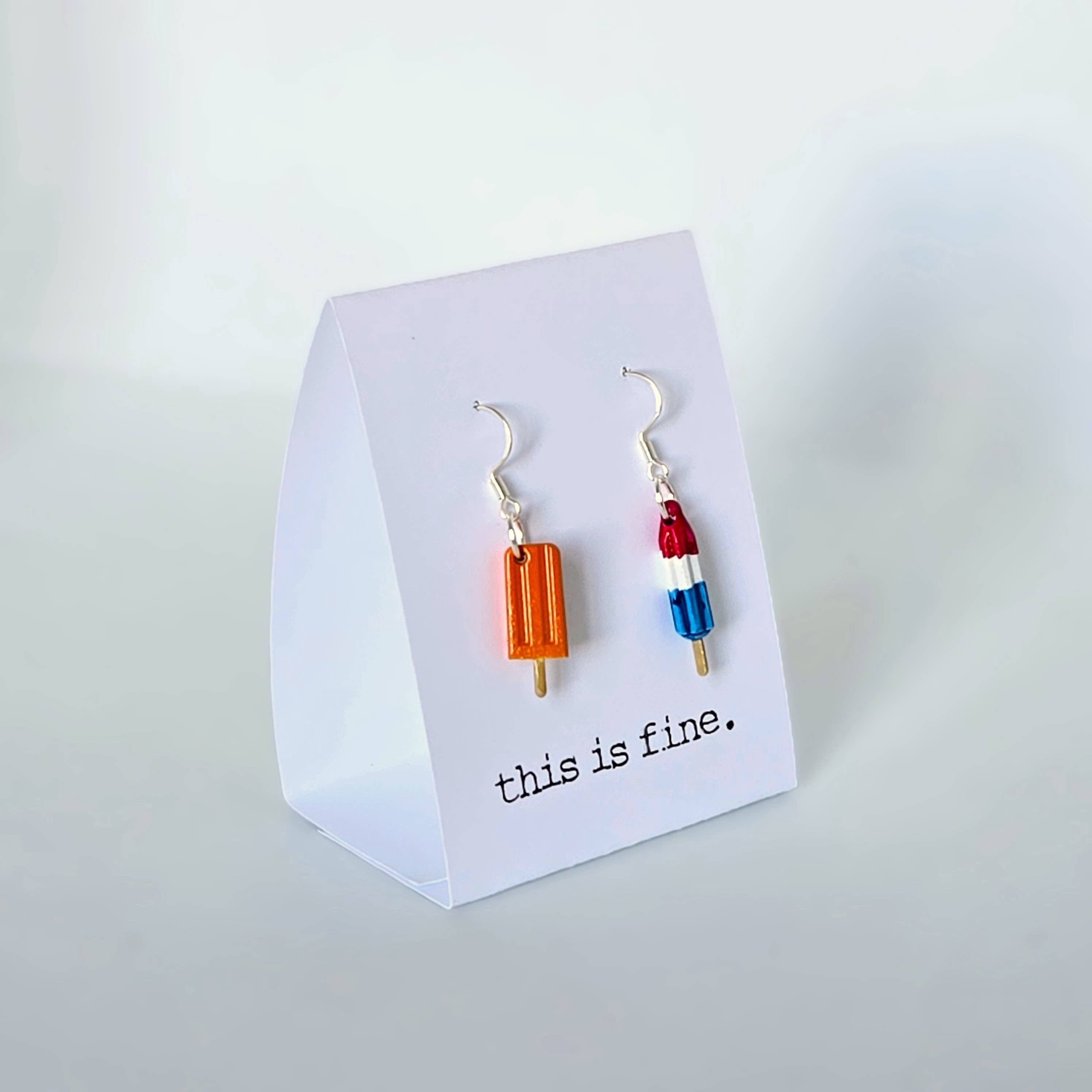 Summer Treats Earrings - Pop-sick-of-this-sh*t by this is fine
