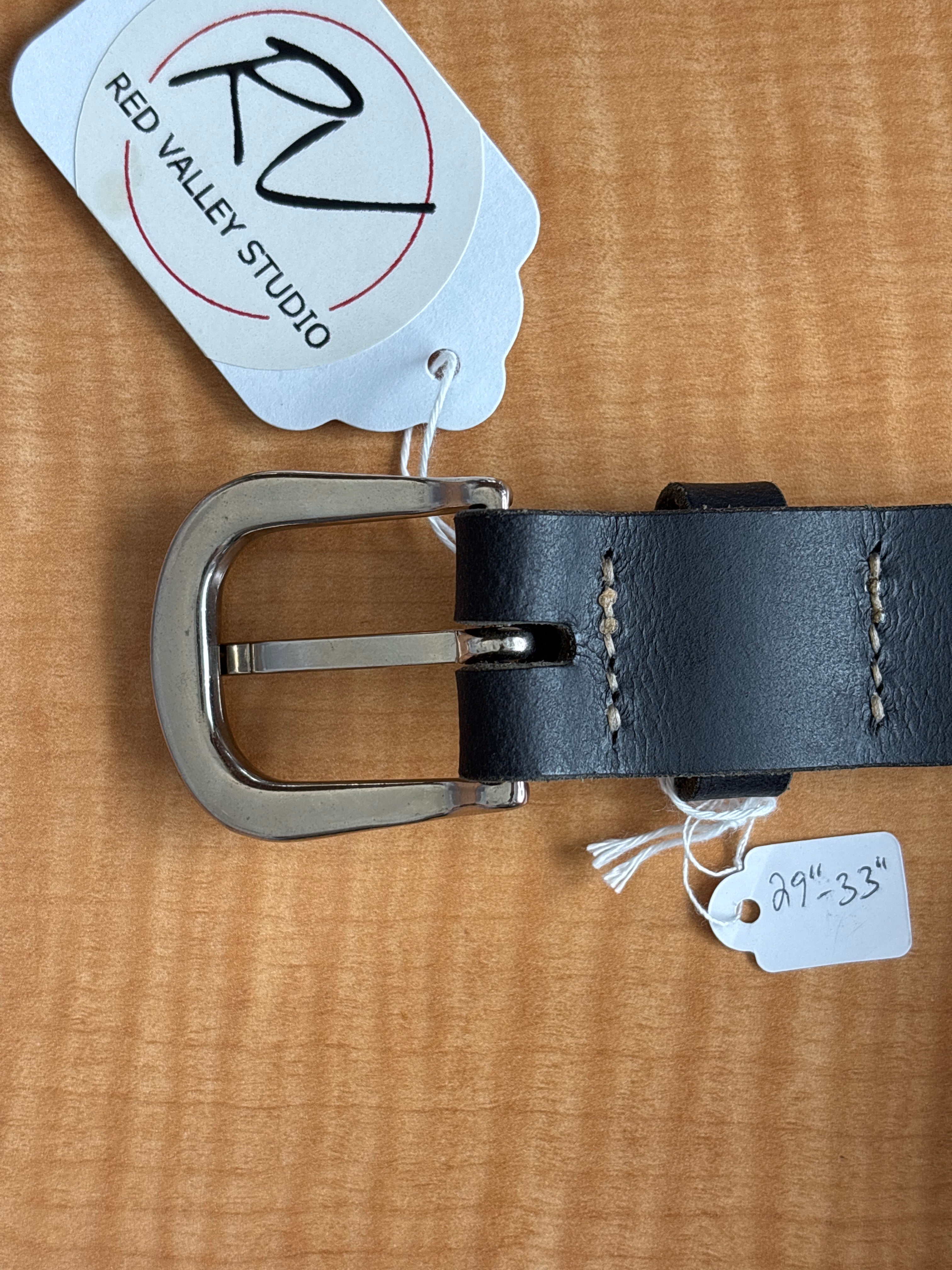 Handcrafted Leather Belt by Red Valley Studios