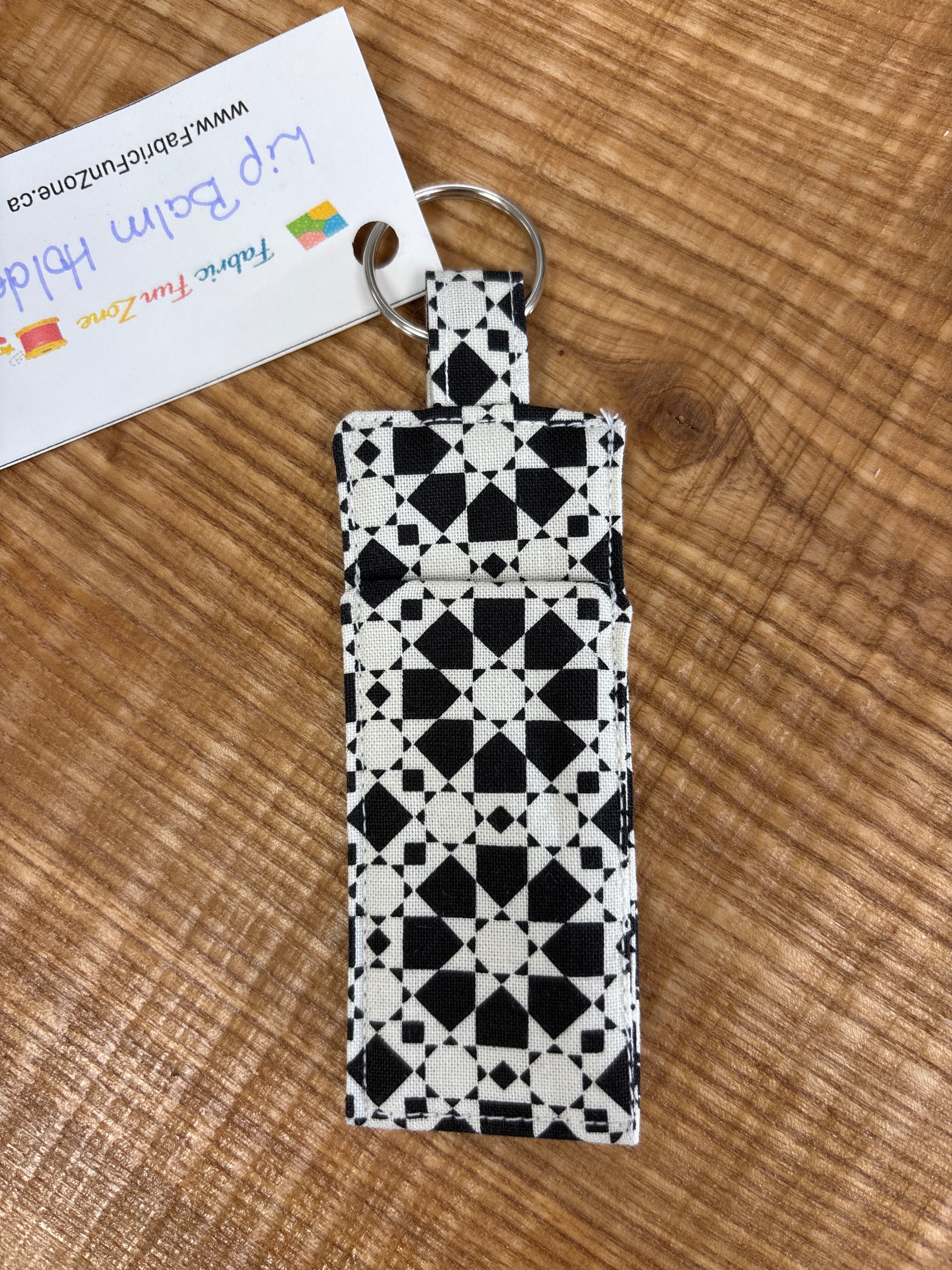 Lip Balm Holder Locally Handmade by Fabric Fun Zone