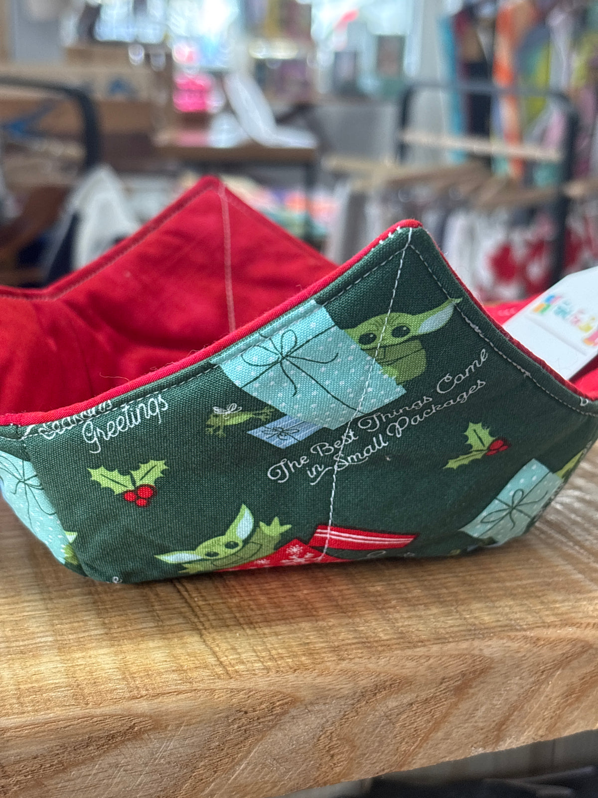Bowl Cozy Locally Handmade by Fabric Fun Zone