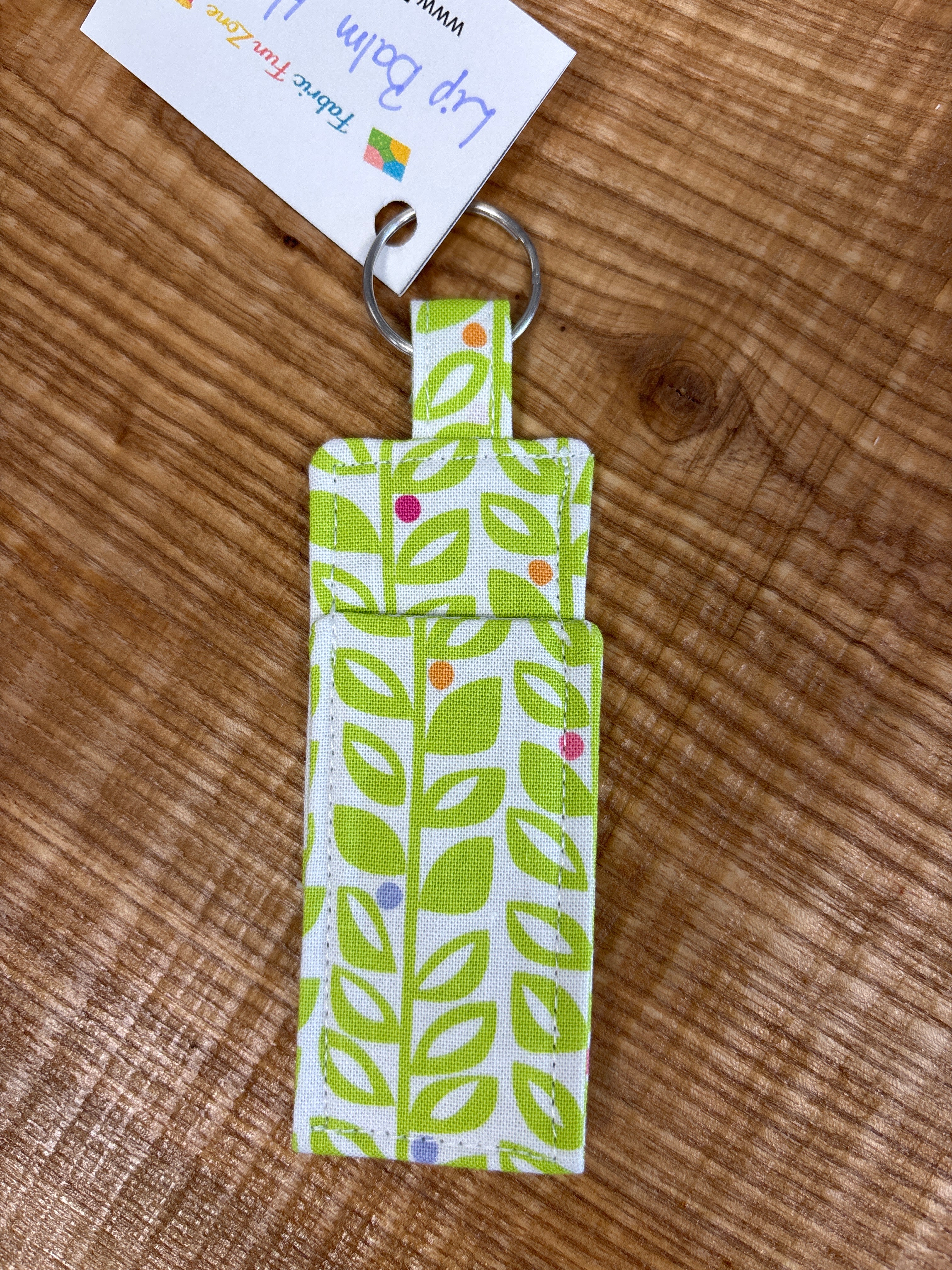 Lip Balm Holder Locally Handmade by Fabric Fun Zone