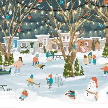 Winter Fun 250-Piece Puzzle Designed in Canada
