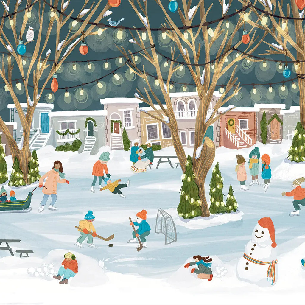 Winter Fun 250-Piece Puzzle Designed in Canada