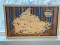 Goodwin Greetings National Parks Tracker Map with tree markers