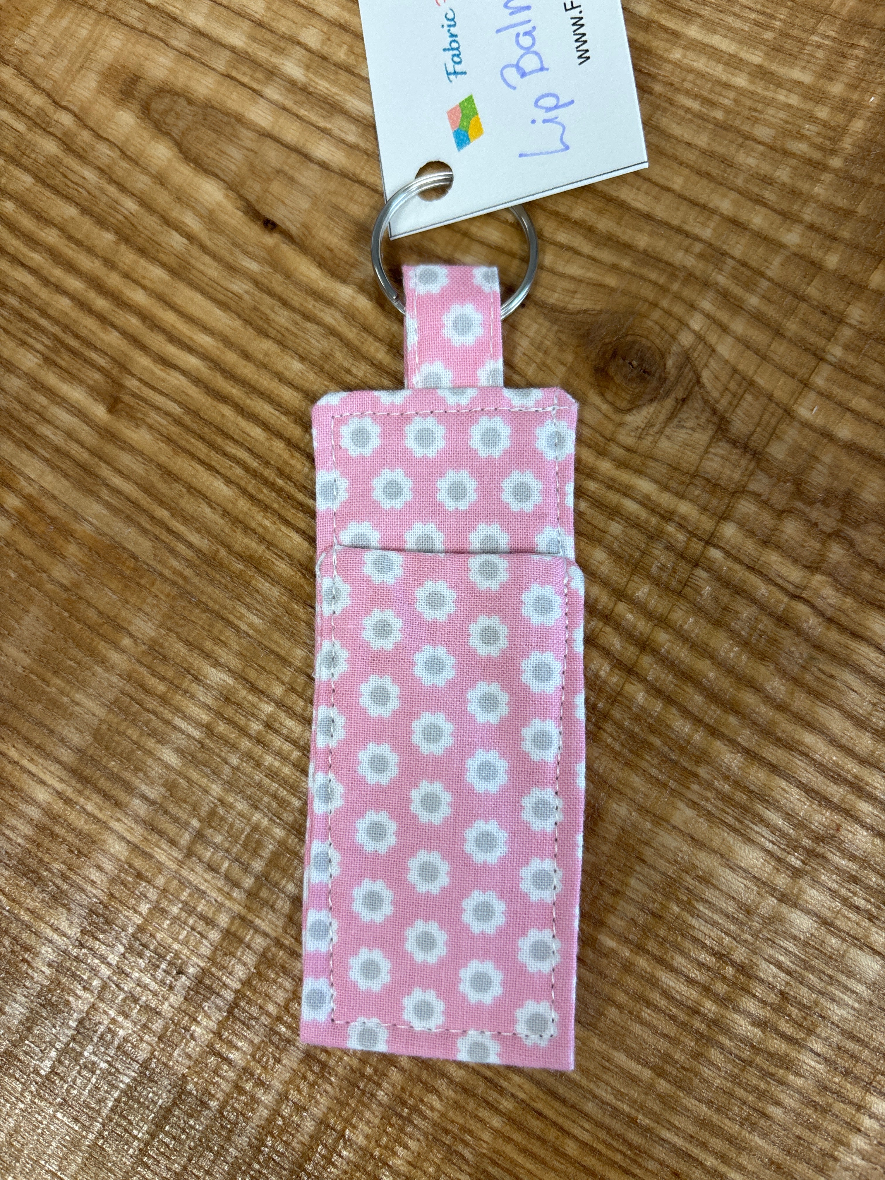 Lip Balm Holder Locally Handmade by Fabric Fun Zone