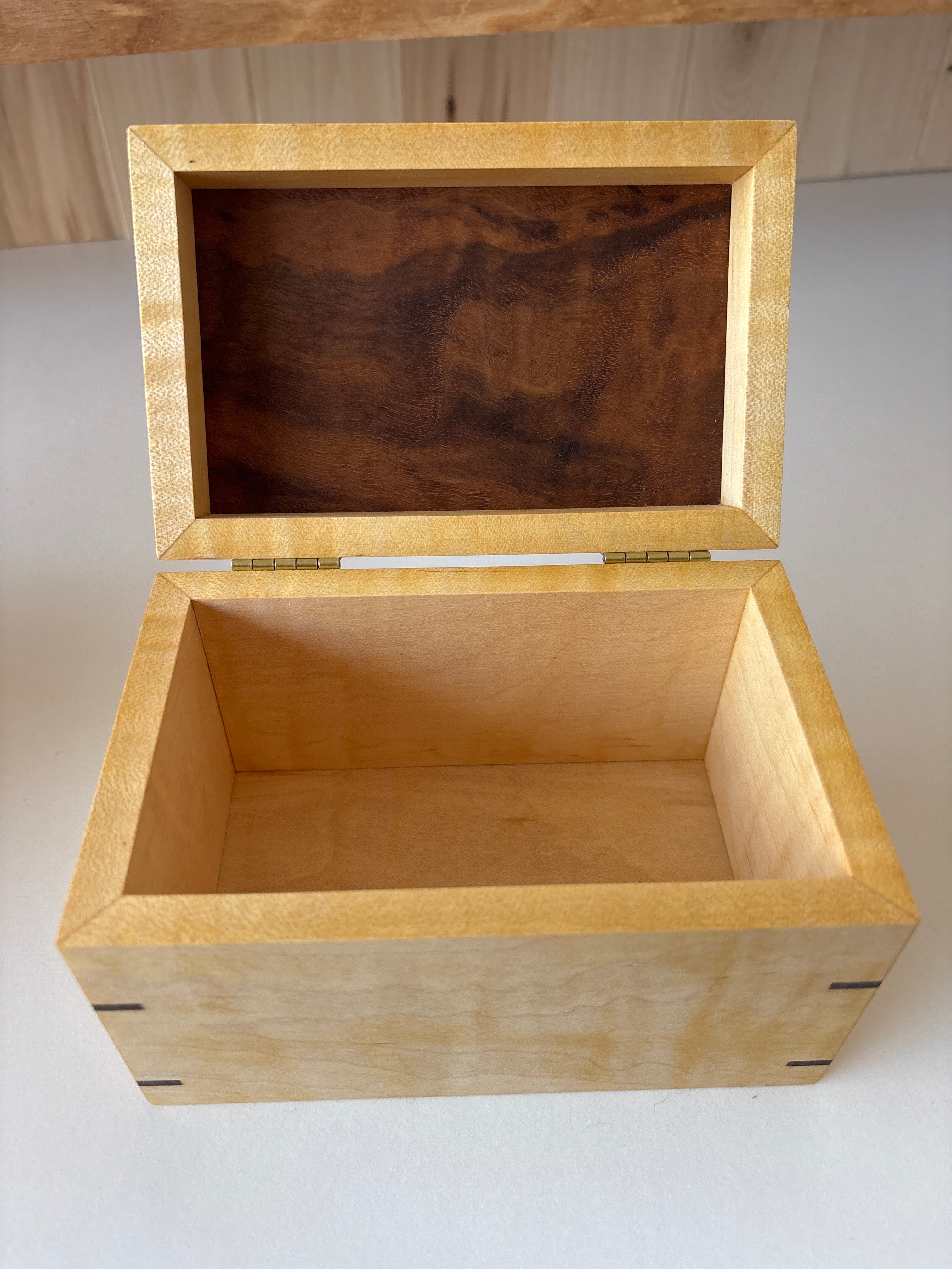 Decorative Handcrafted Wooden Box by Red Valley Studios