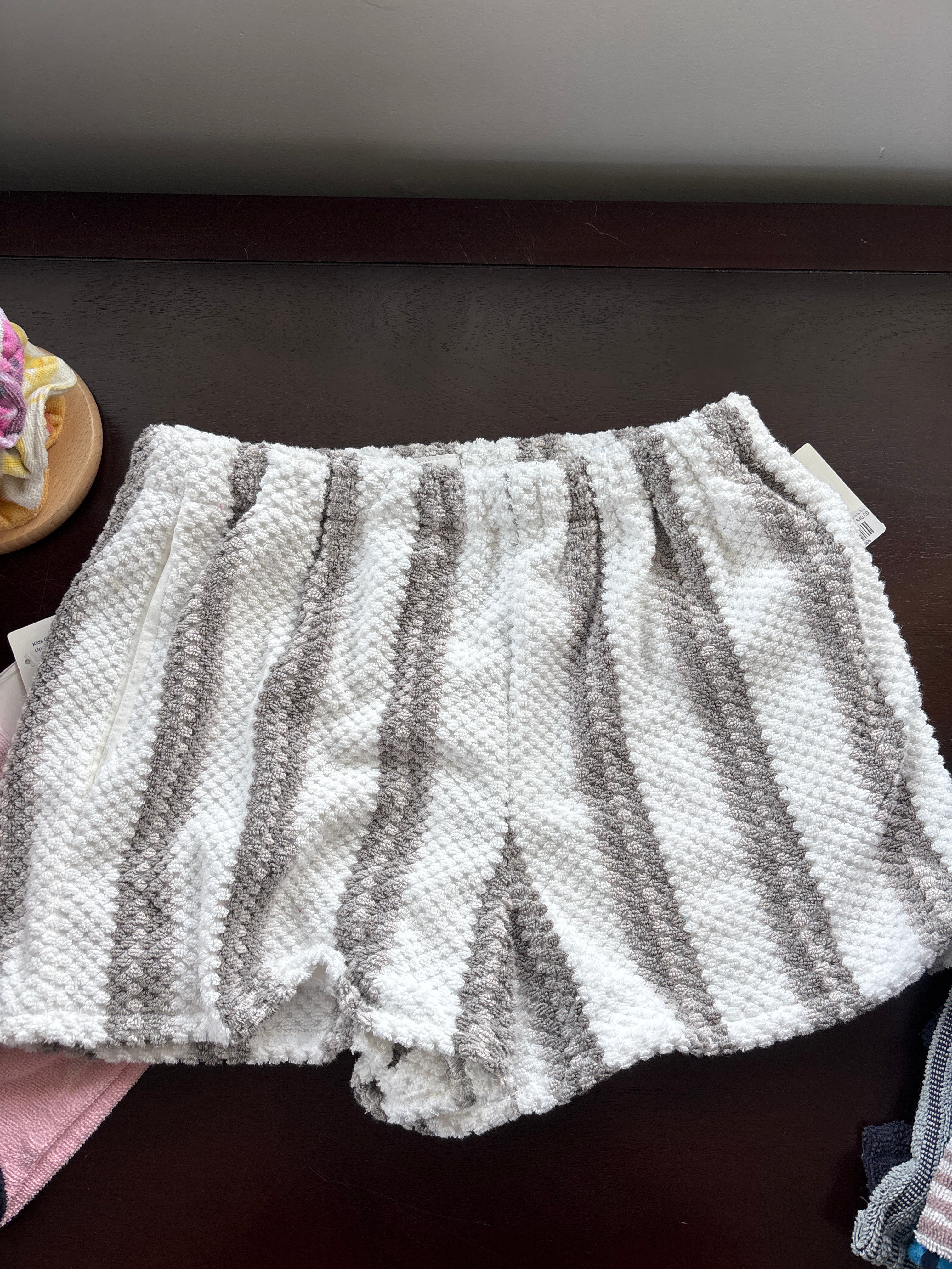 Handmade Repurposed Towel Shorts by Sew So Nancy