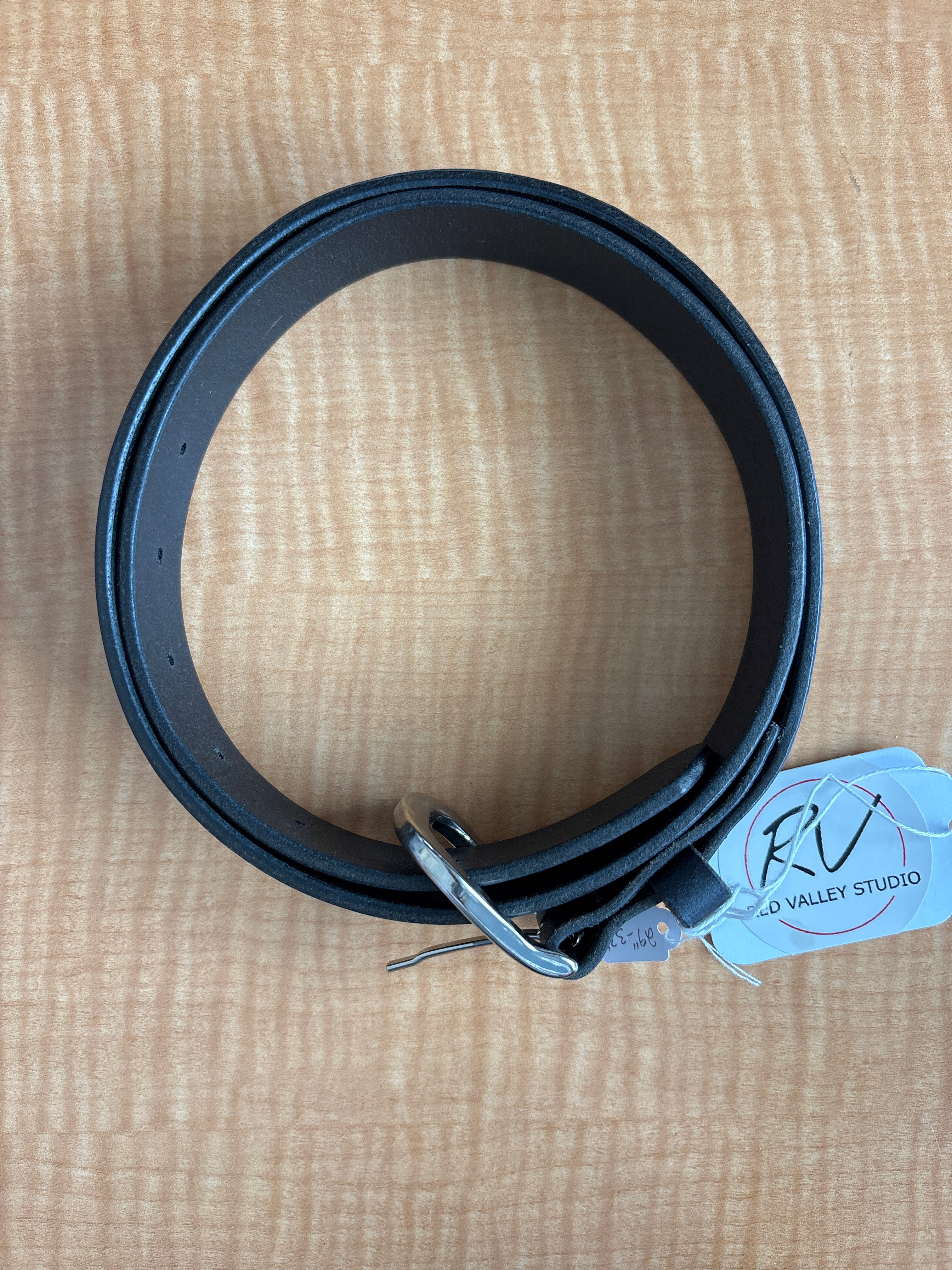 Handcrafted Leather Belt by Red Valley Studios
