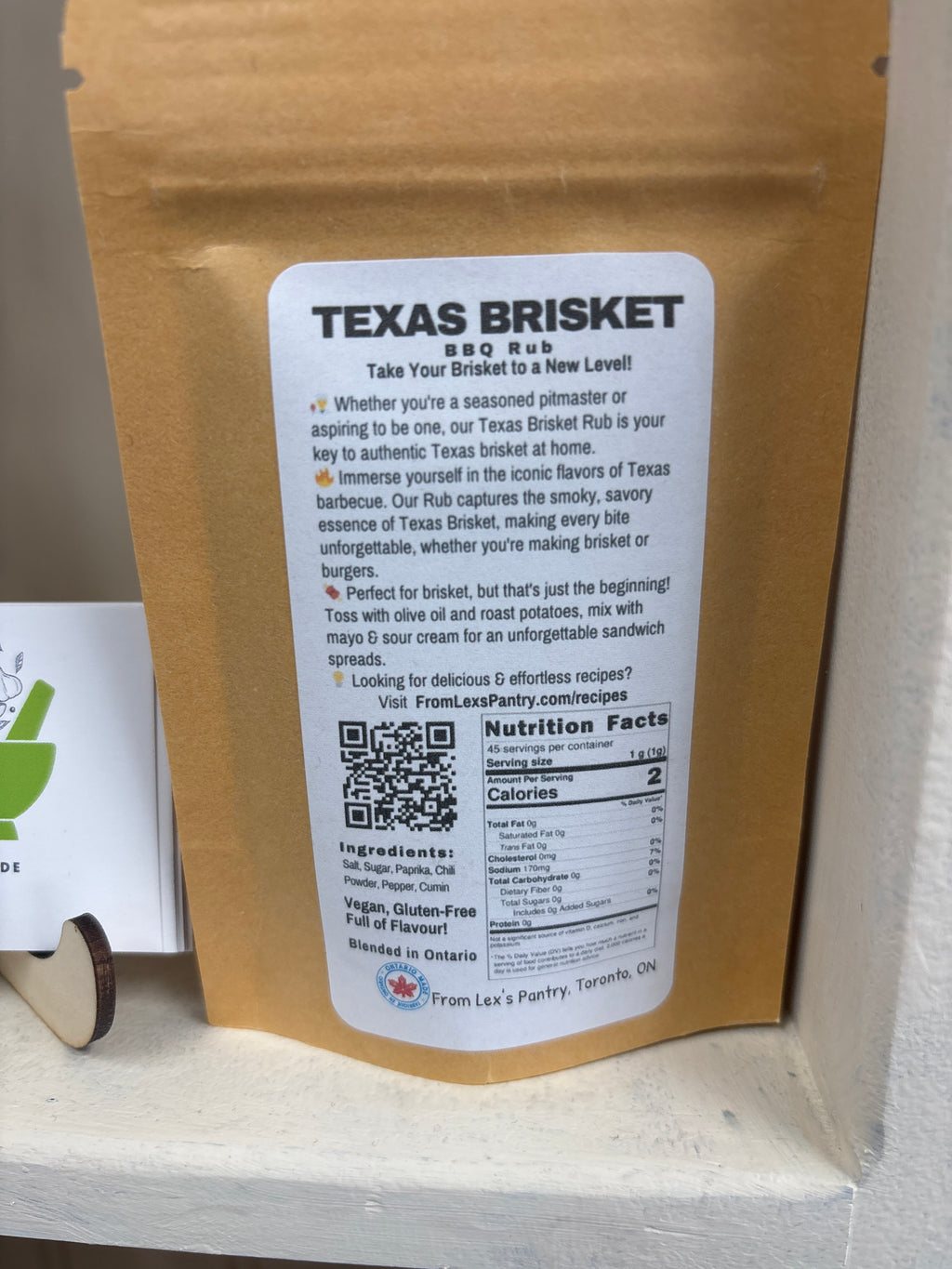 Lex's Pantry Texas Brisket Rub