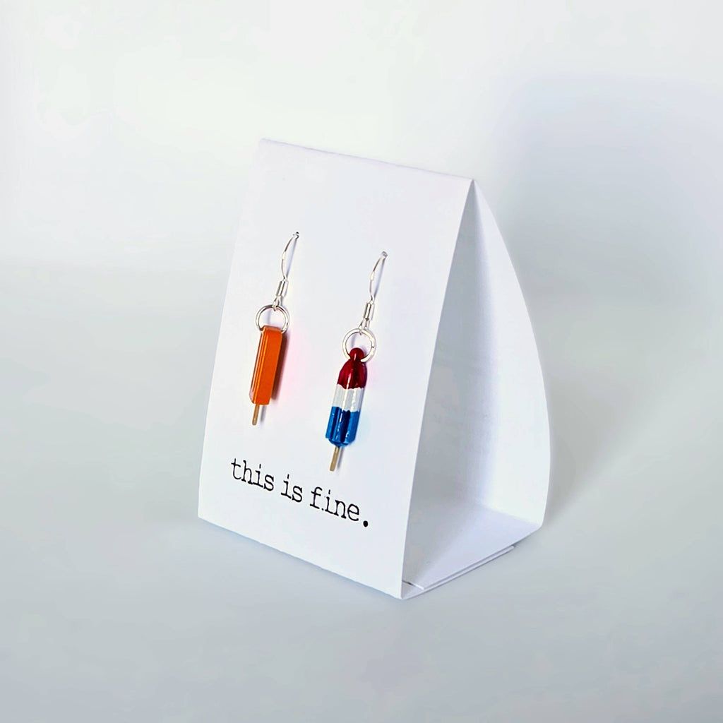 Summer Treats Earrings - Pop-sick-of-this-sh*t by this is fine
