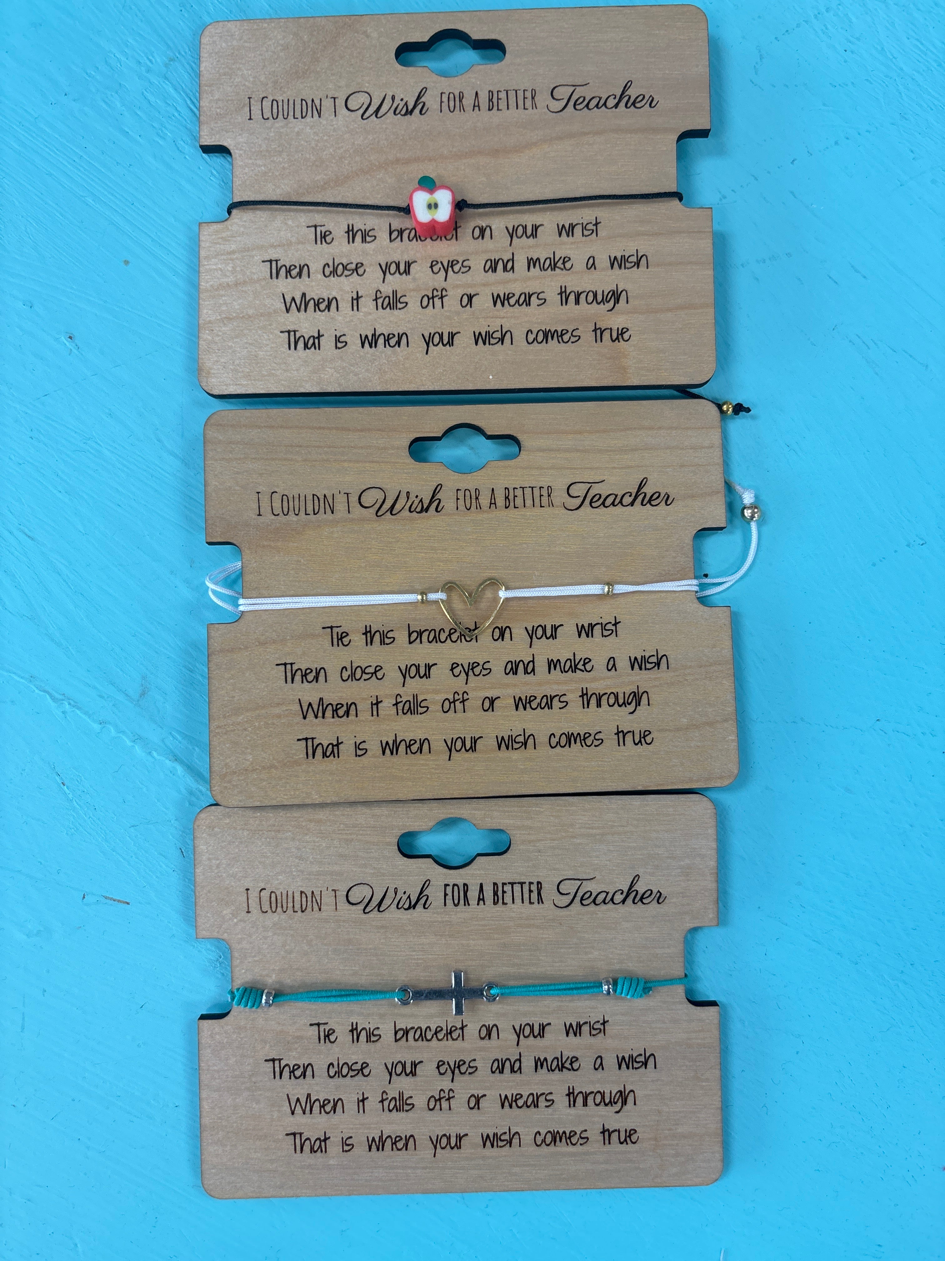 Wish Bracelets Handmade by Goodwins Greetings