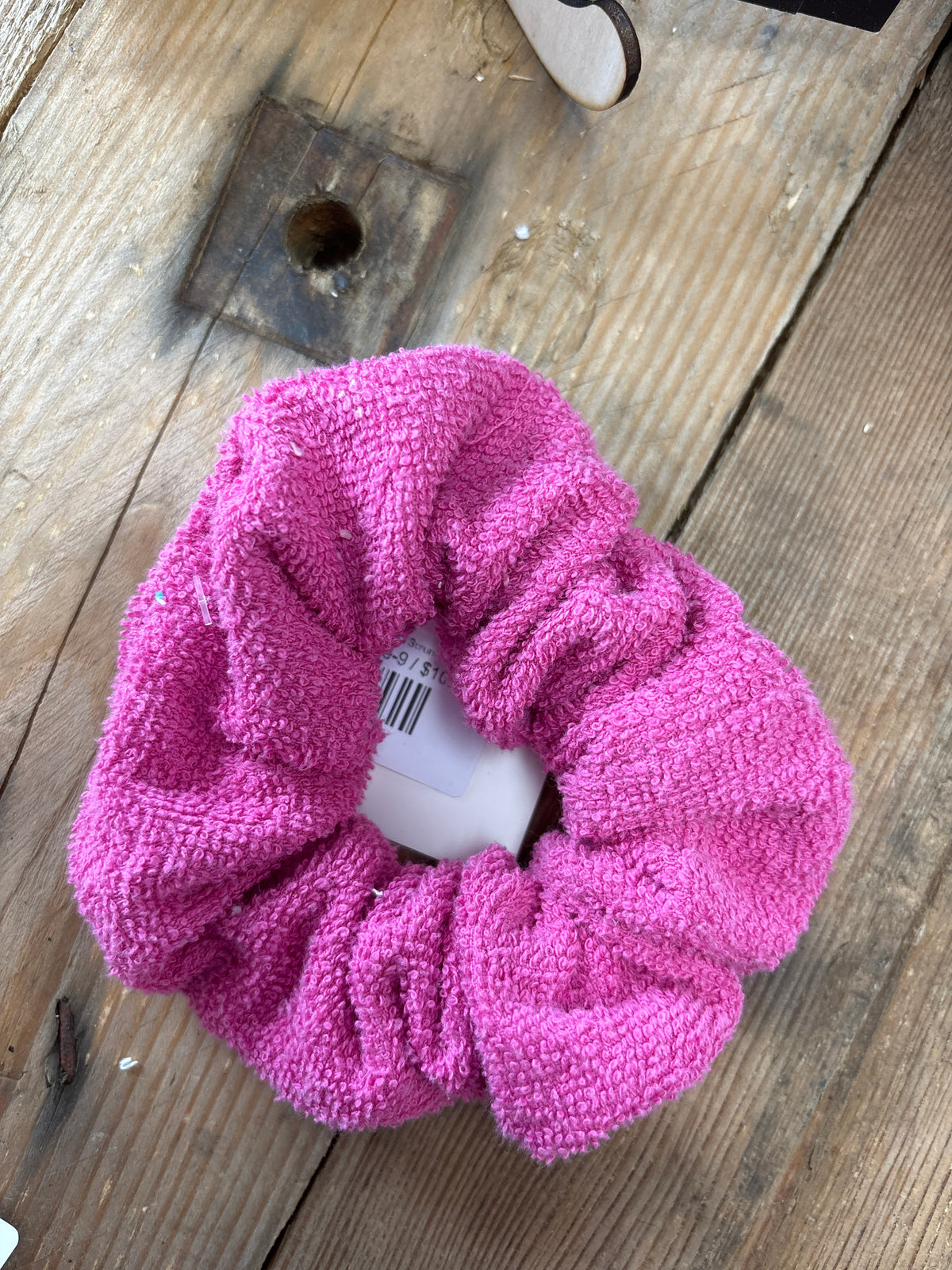 Handmade Repurposed Towel Scrunchies by Sew So Nancy