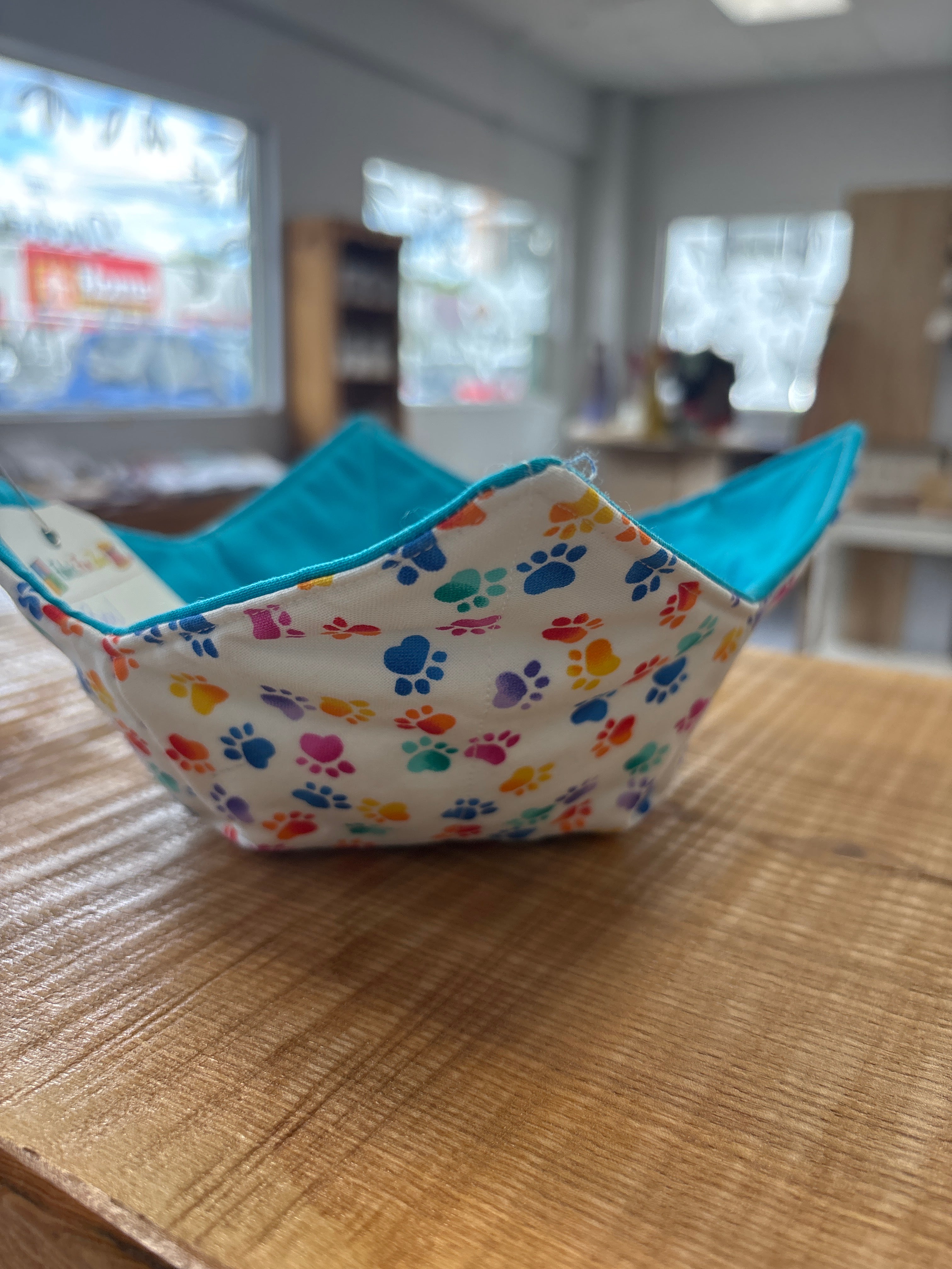 Bowl Cozy Locally Handmade by Fabric Fun Zone