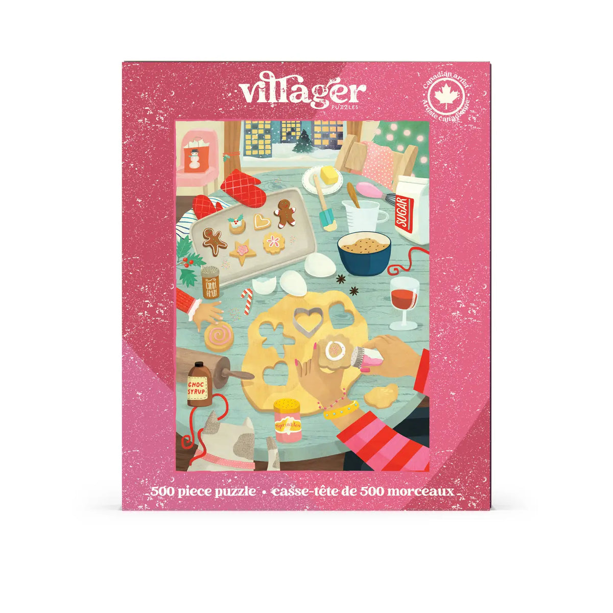 Holiday Baking 500-Piece Puzzle Designed in Canada