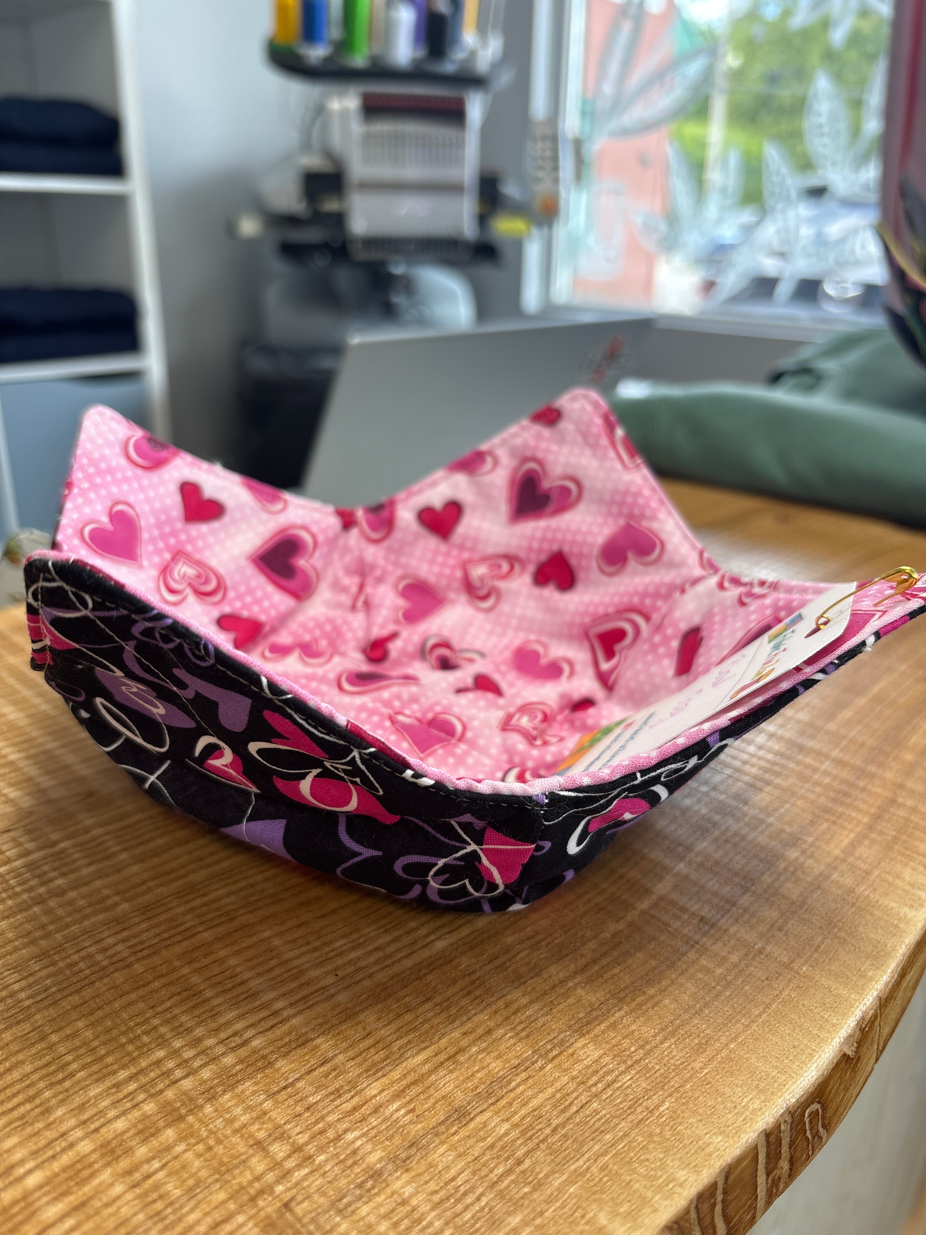 Bowl Cozy Locally Handmade by Fabric Fun Zone