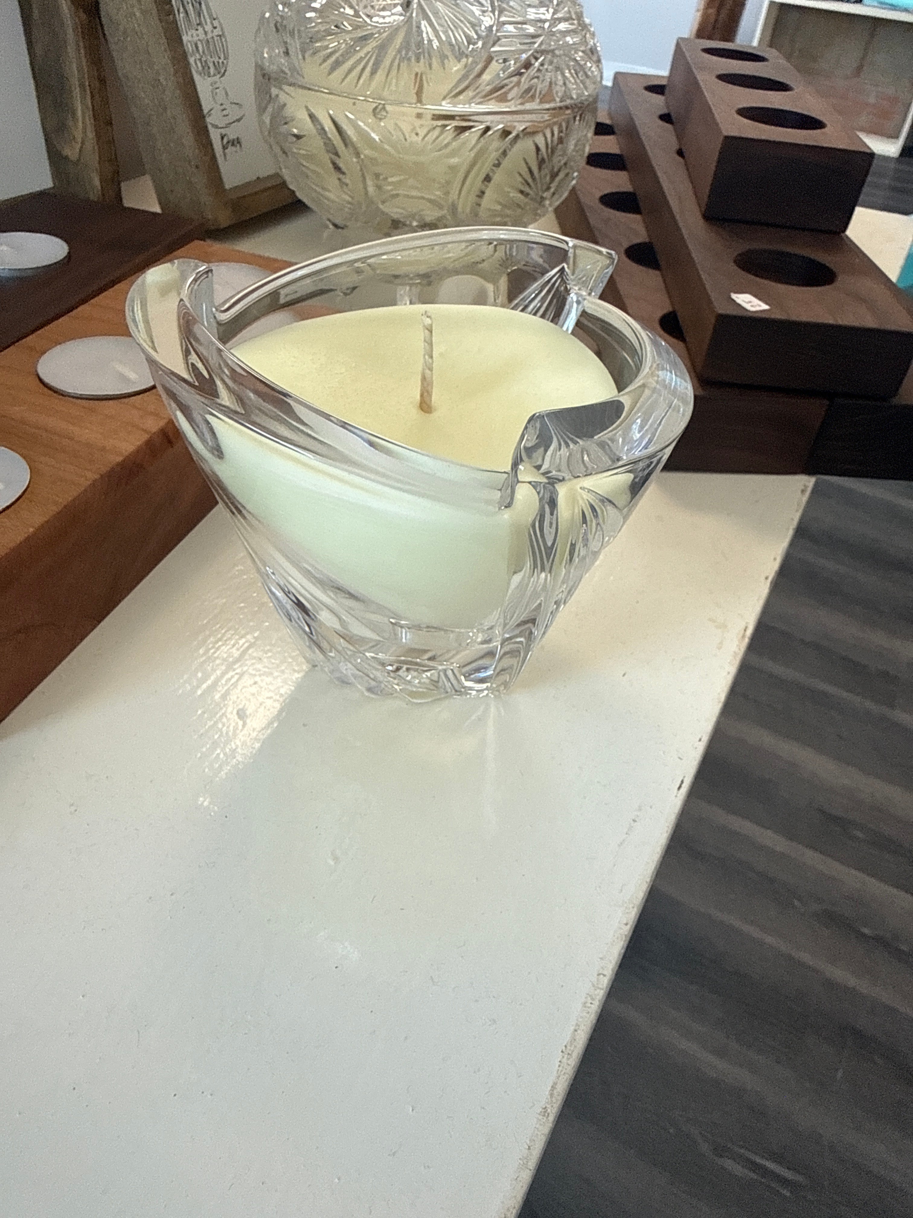 Candle in Upcycled Crystal