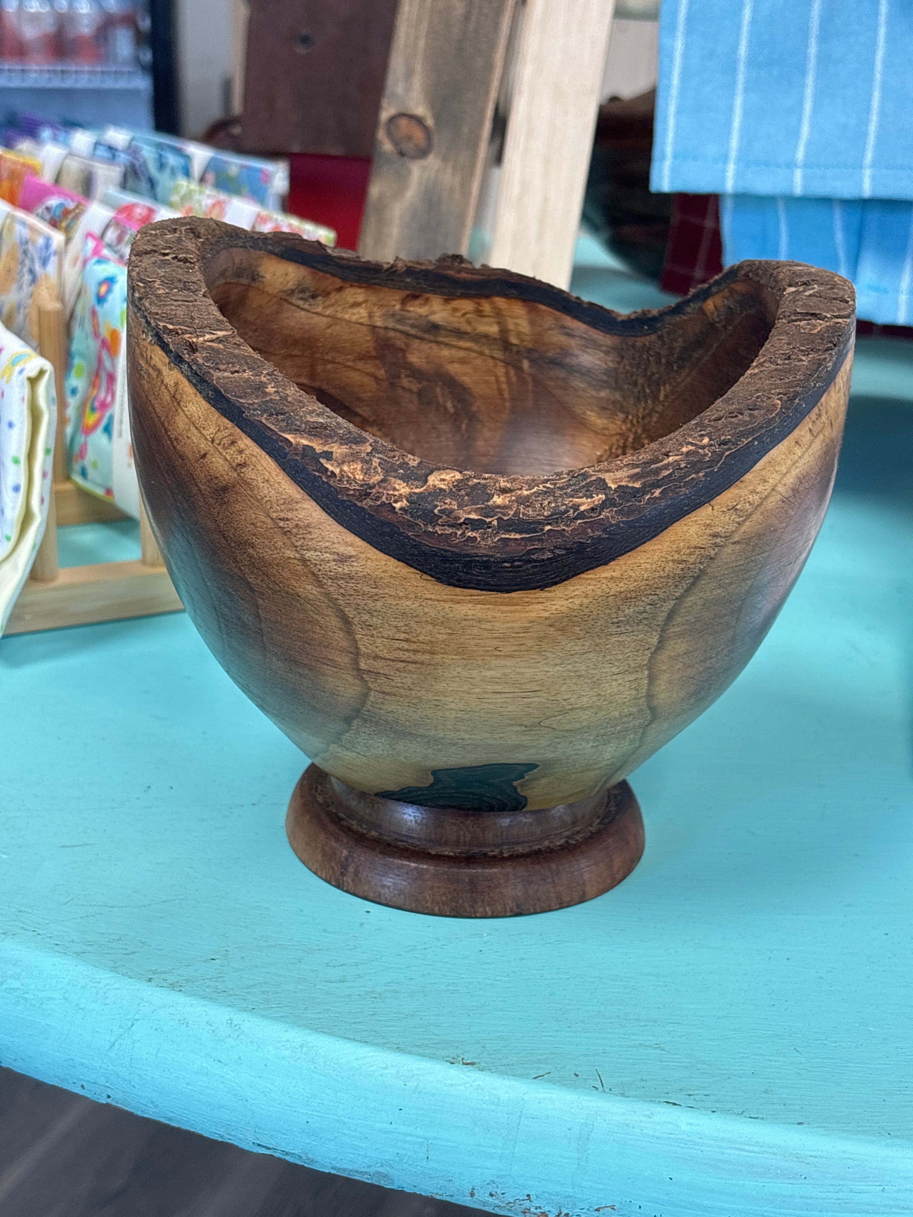 Handmade Live Edge Wood Bowl | Cottage Creations