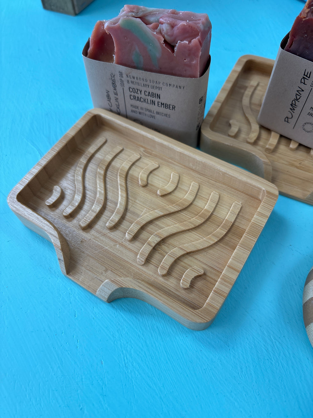 Bamboo Soap Dishes by Newboro Soap Company