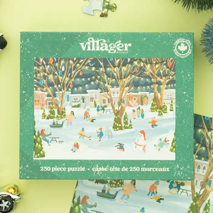 Winter Fun 250-Piece Puzzle Designed in Canada