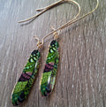 Feathers of the Phoenix Earrings by Hollywood North Jewelry