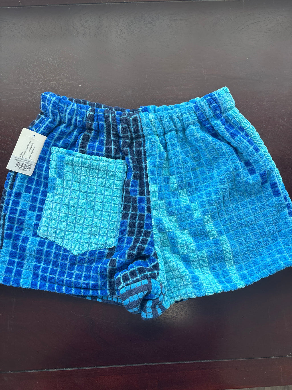 Handmade Repurposed Towel Shorts by Sew So Nancy