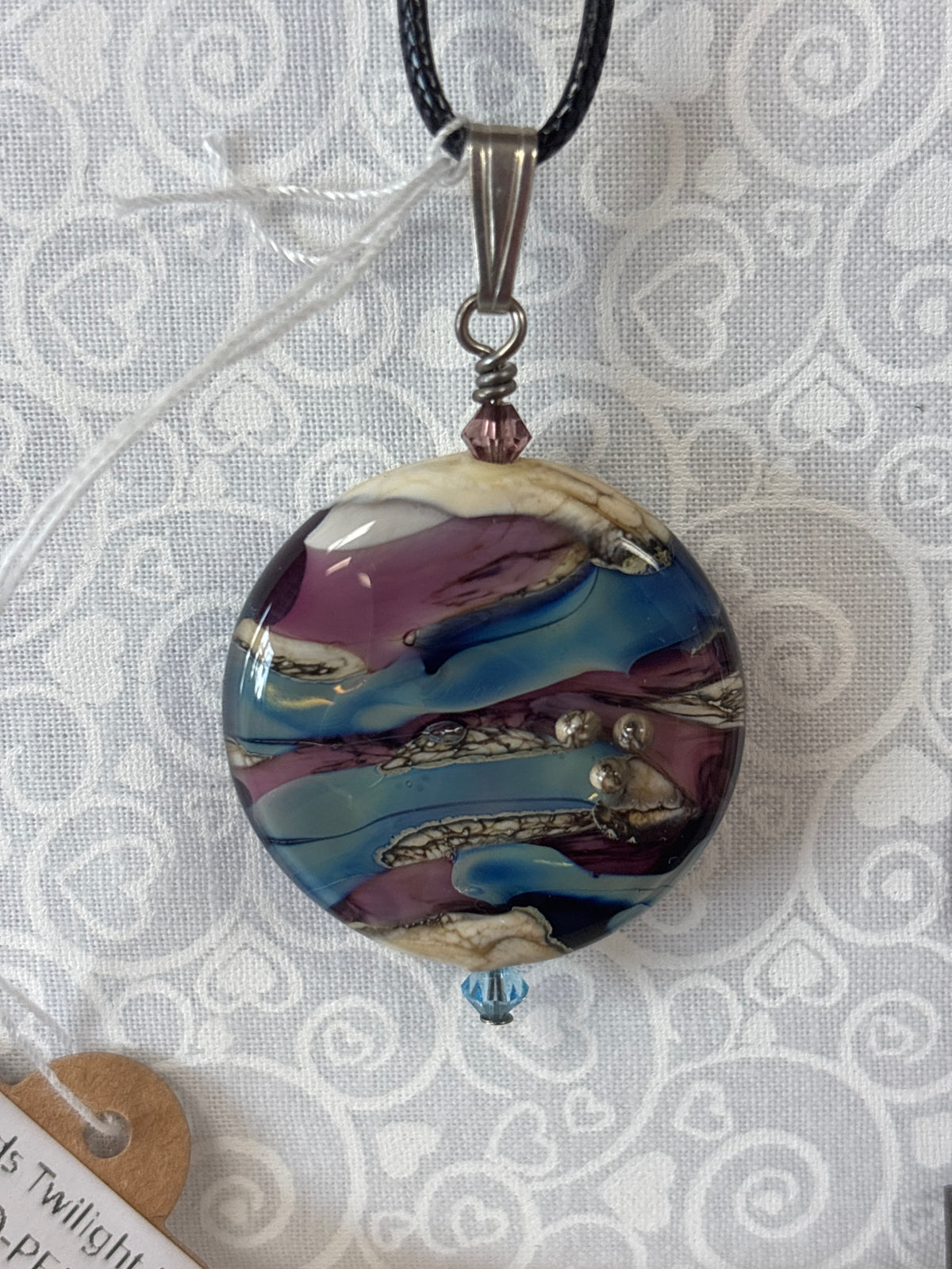 Meri Glass Beads Twilight Shore Pendant