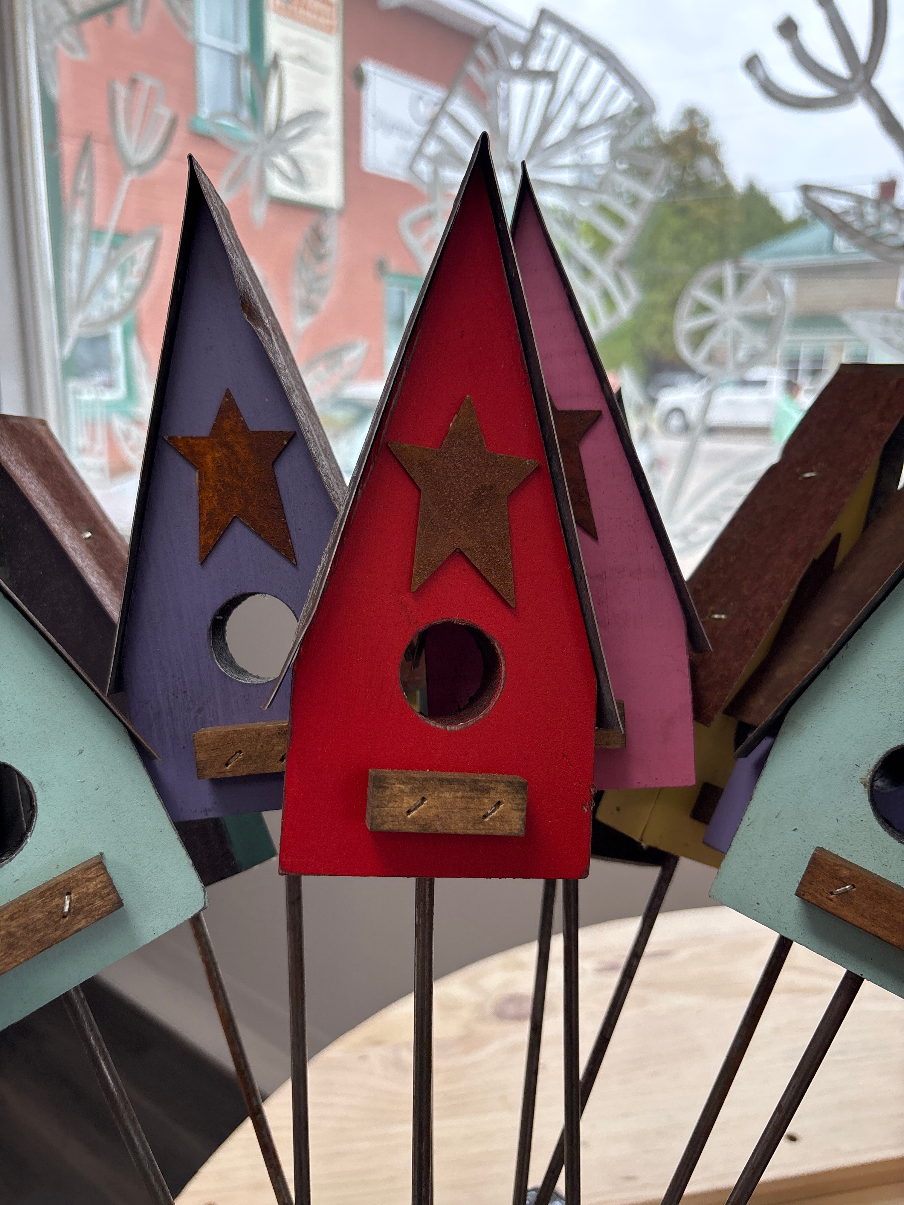 Handmade Decorative Planter Bird House made in Ontario