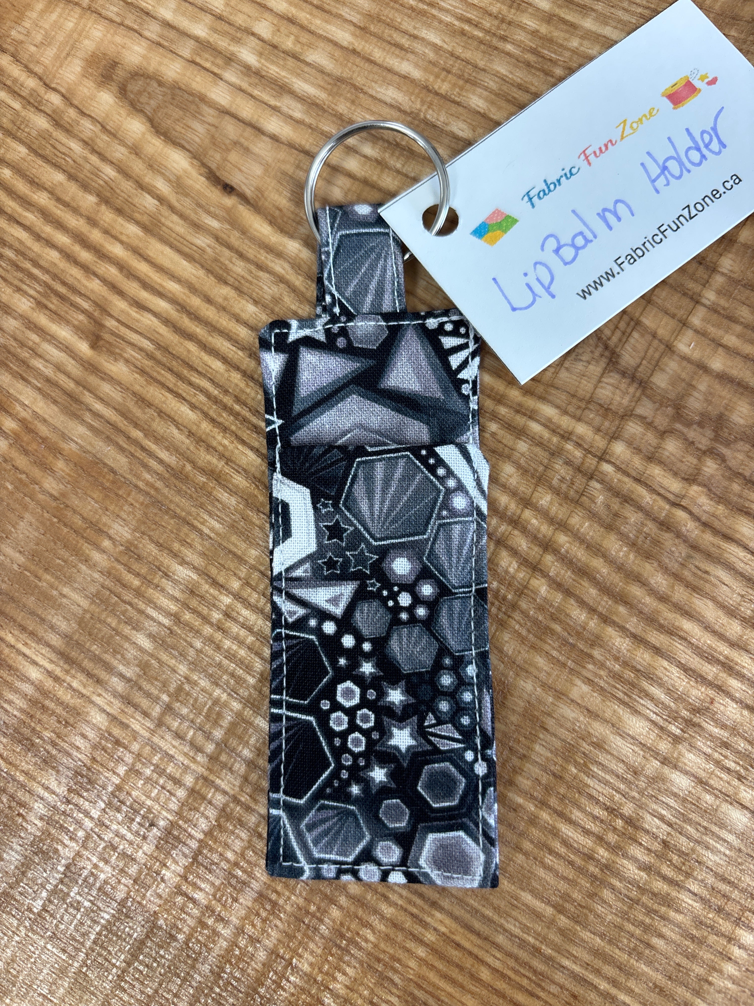 Lip Balm Holder Locally Handmade by Fabric Fun Zone