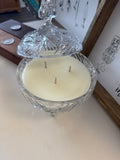 Candle in Upcycled Crystal