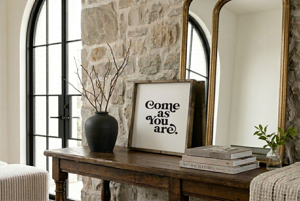 Come As You Are Framed Print