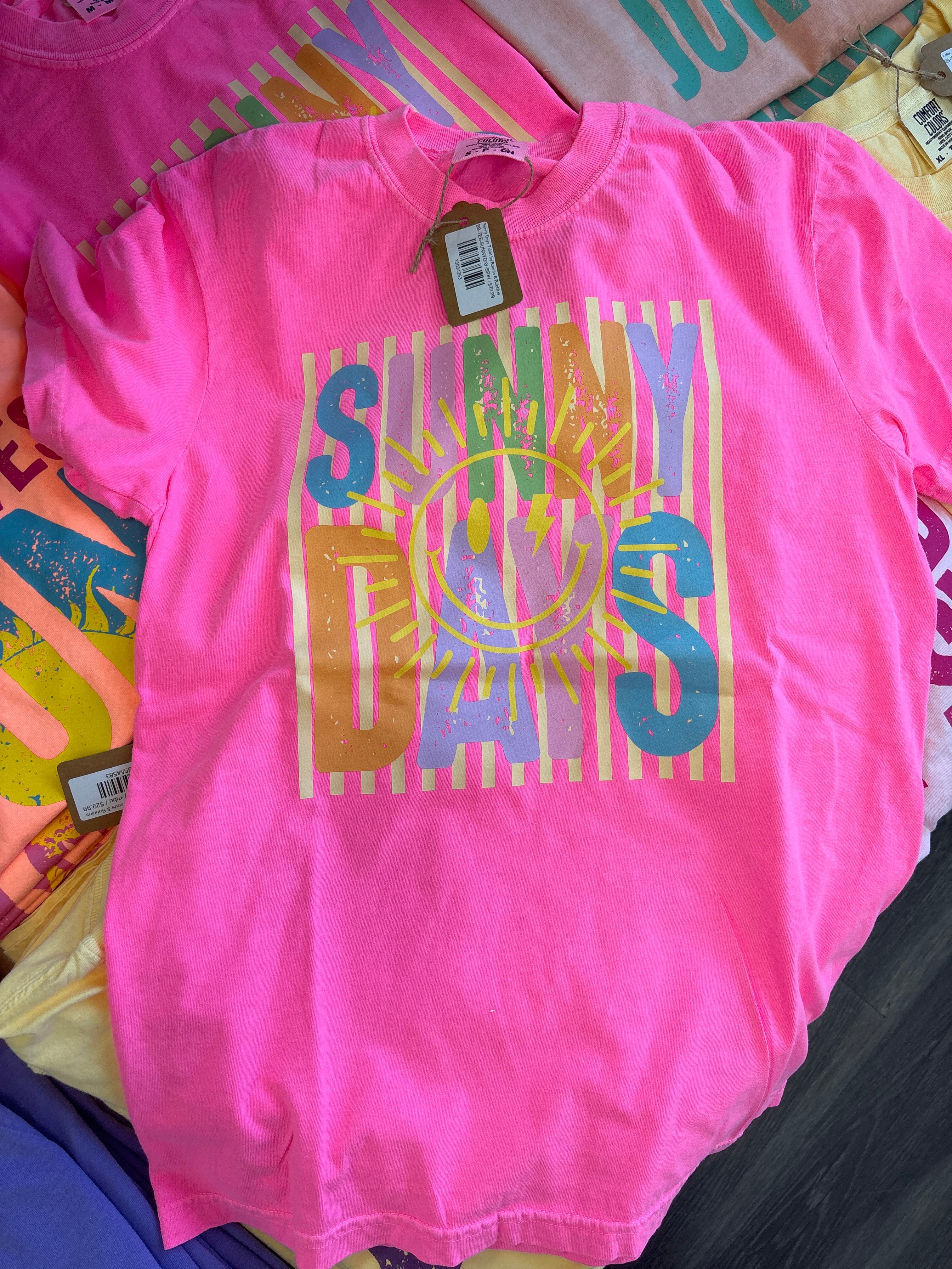 Sunny Days Tshirt by Boards & Bobbins