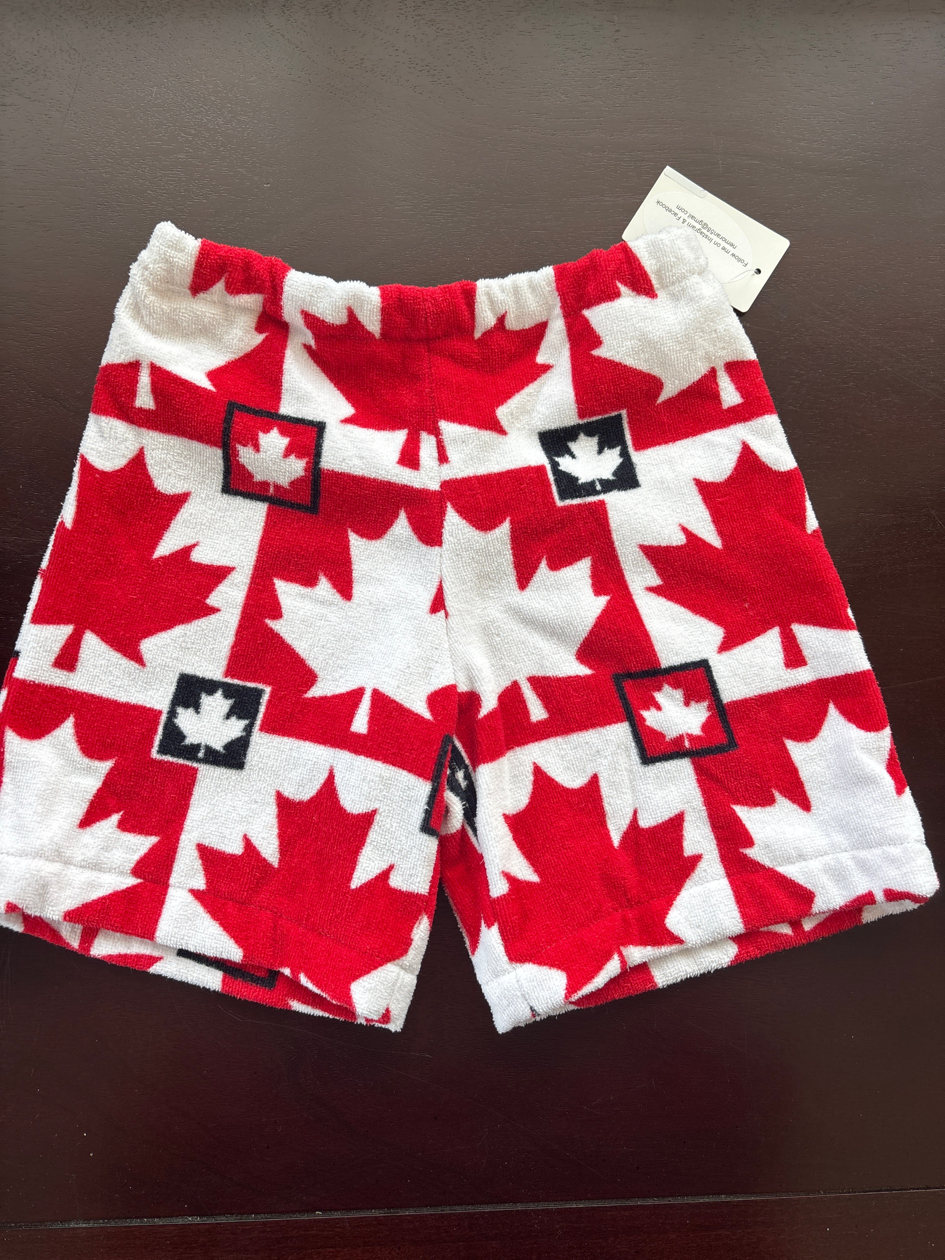 Handmade Repurposed Towel Shorts by Sew So Nancy