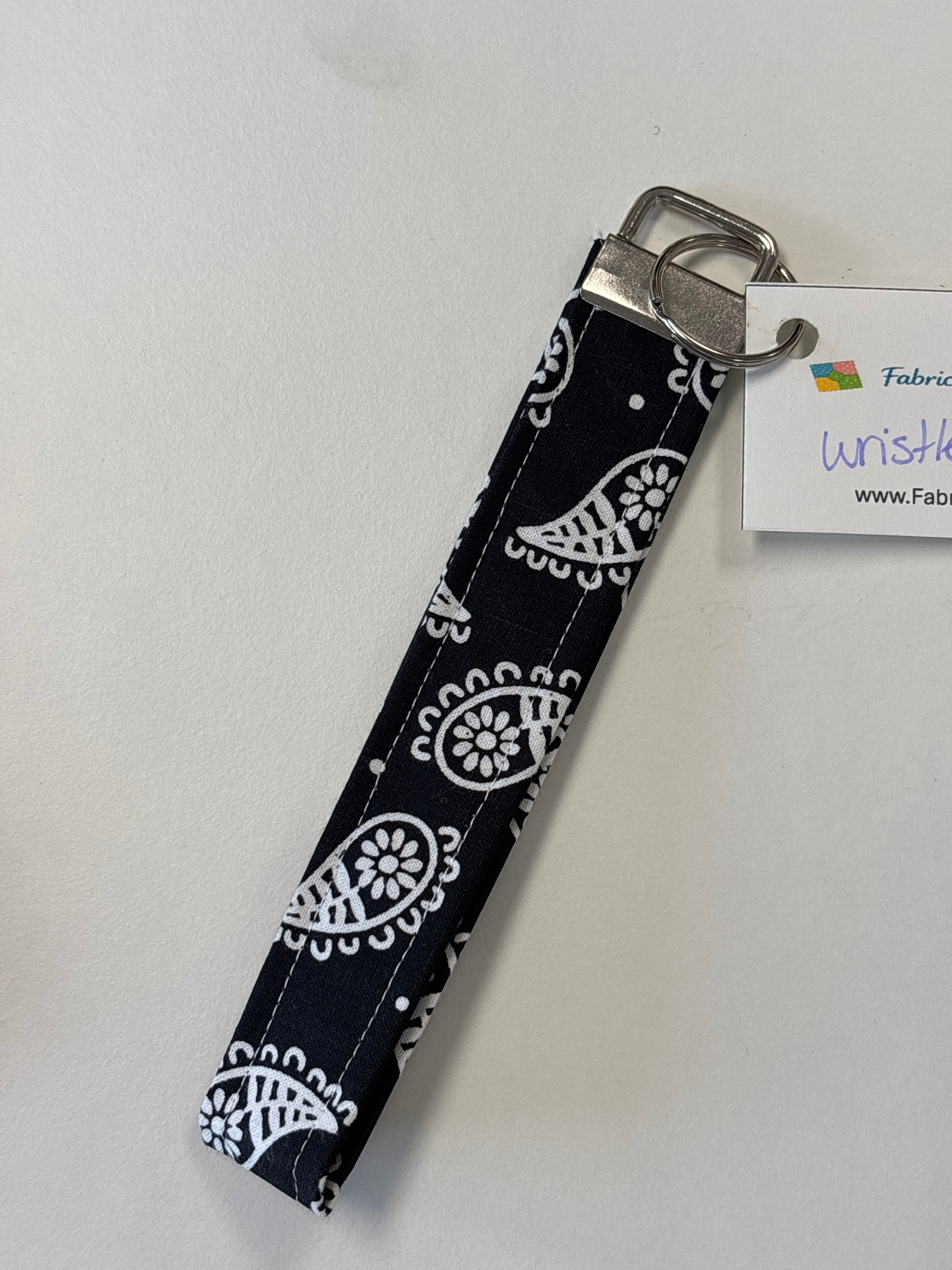 Wristlet Locally Handmade by Fabric Fun Zone