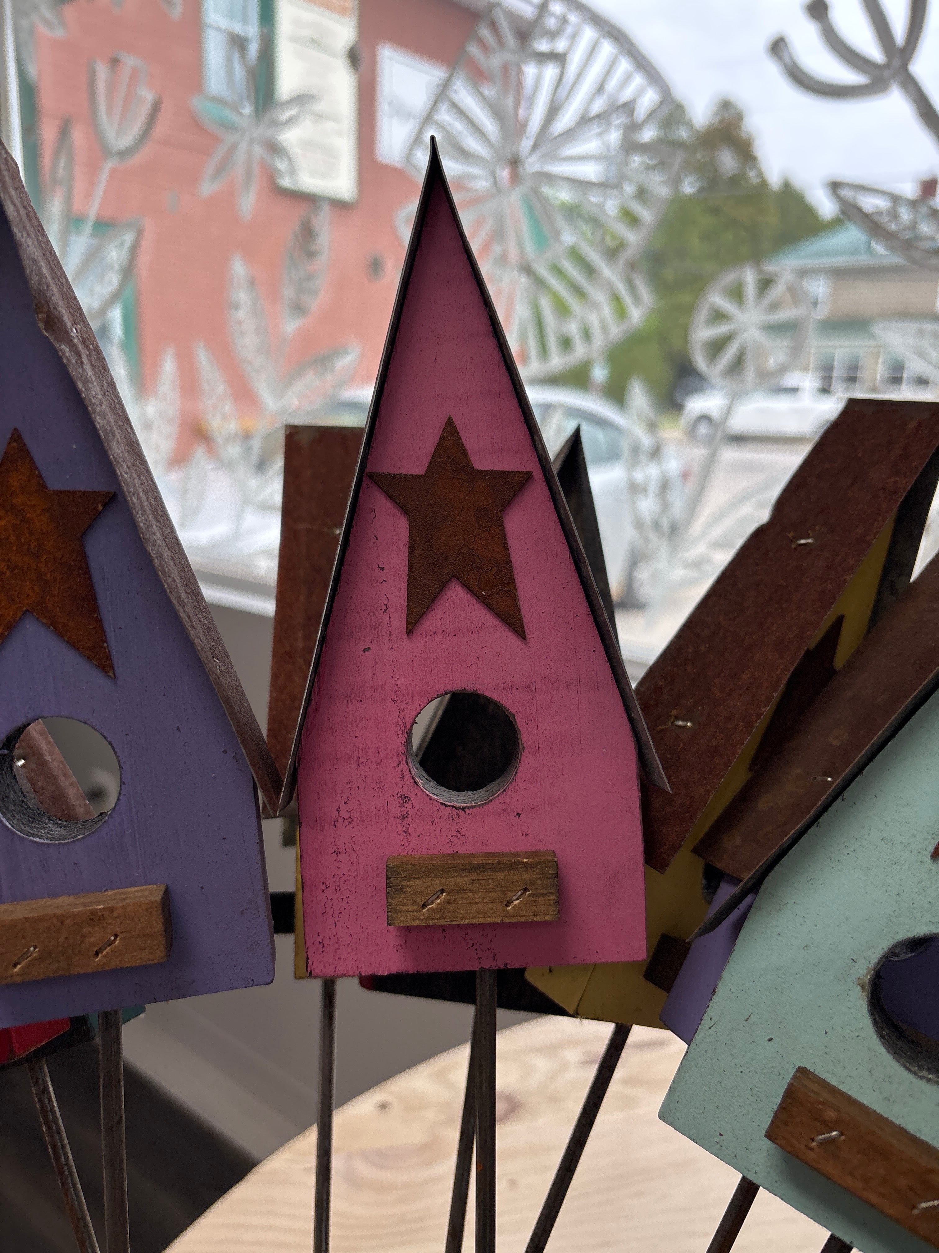 Handmade Decorative Planter Bird House made in Ontario