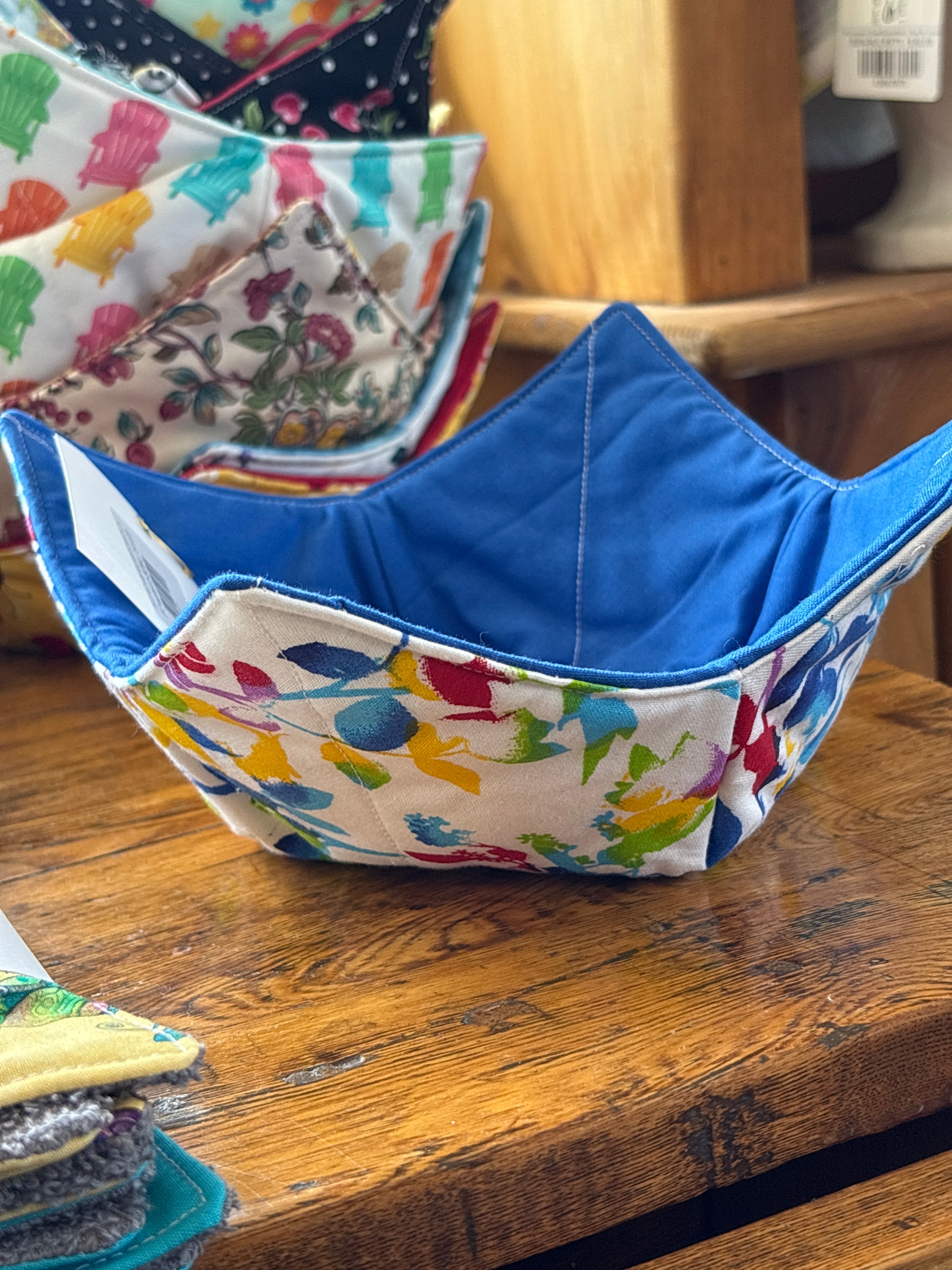 Bowl Cozy Locally Handmade by Fabric Fun Zone