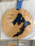 Wood and Resin Lake Ornaments by Goodwin Greetings
