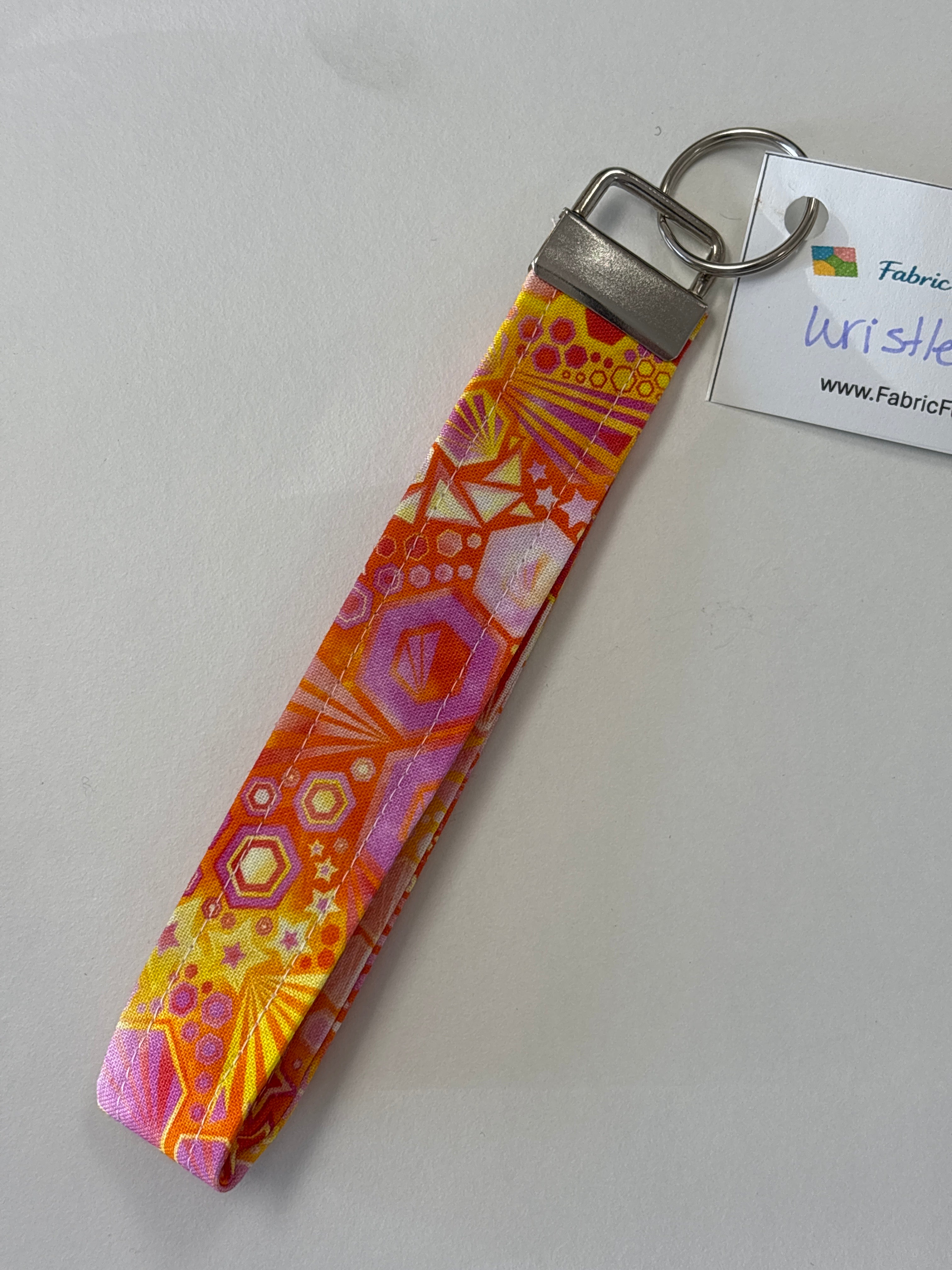 Wristlet Locally Handmade by Fabric Fun Zone