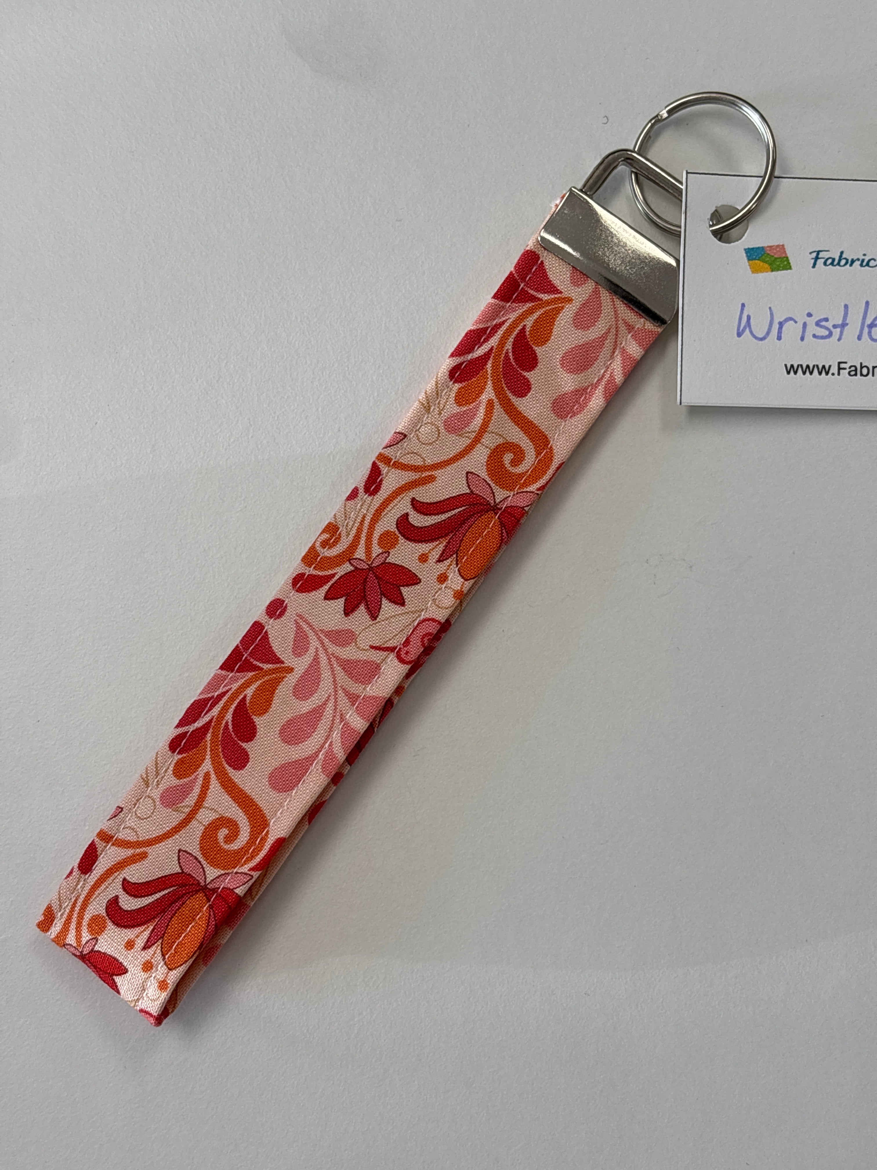 Wristlet Locally Handmade by Fabric Fun Zone