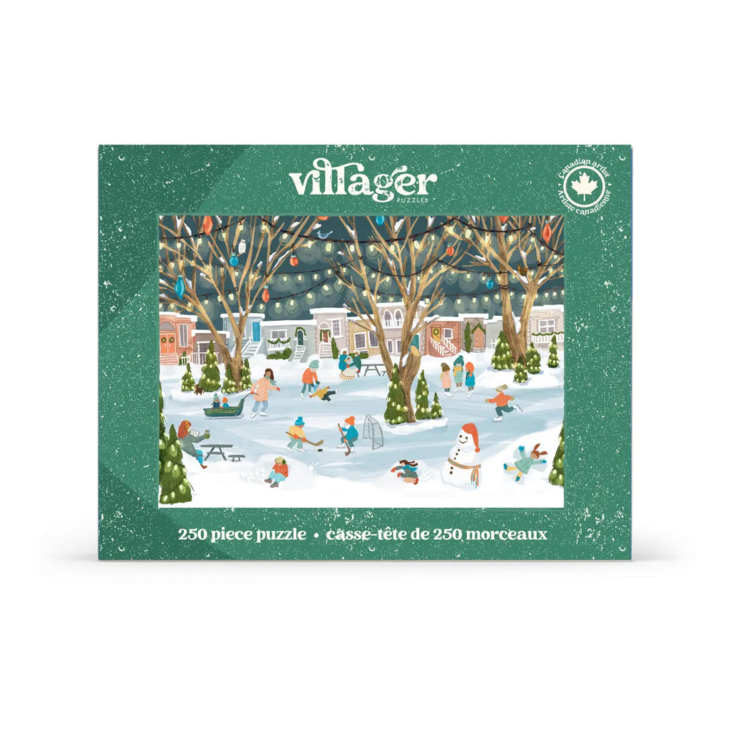 Winter Fun 250-Piece Puzzle Designed in Canada