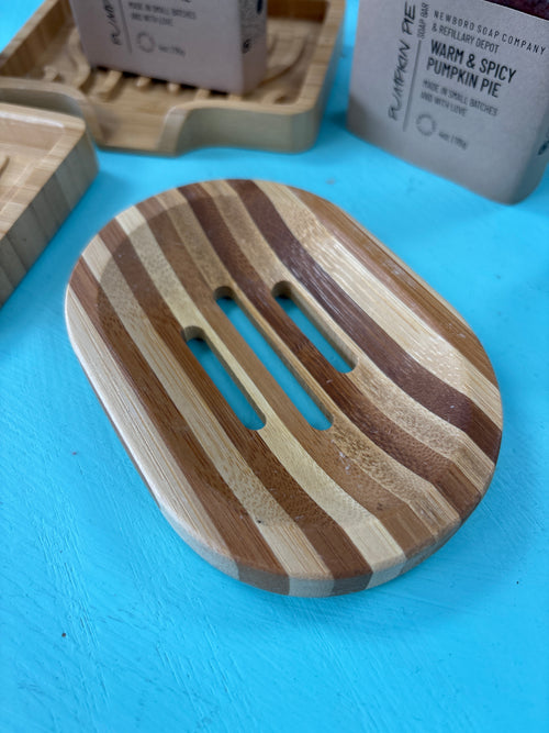 Bamboo Soap Dishes by Newboro Soap Company
