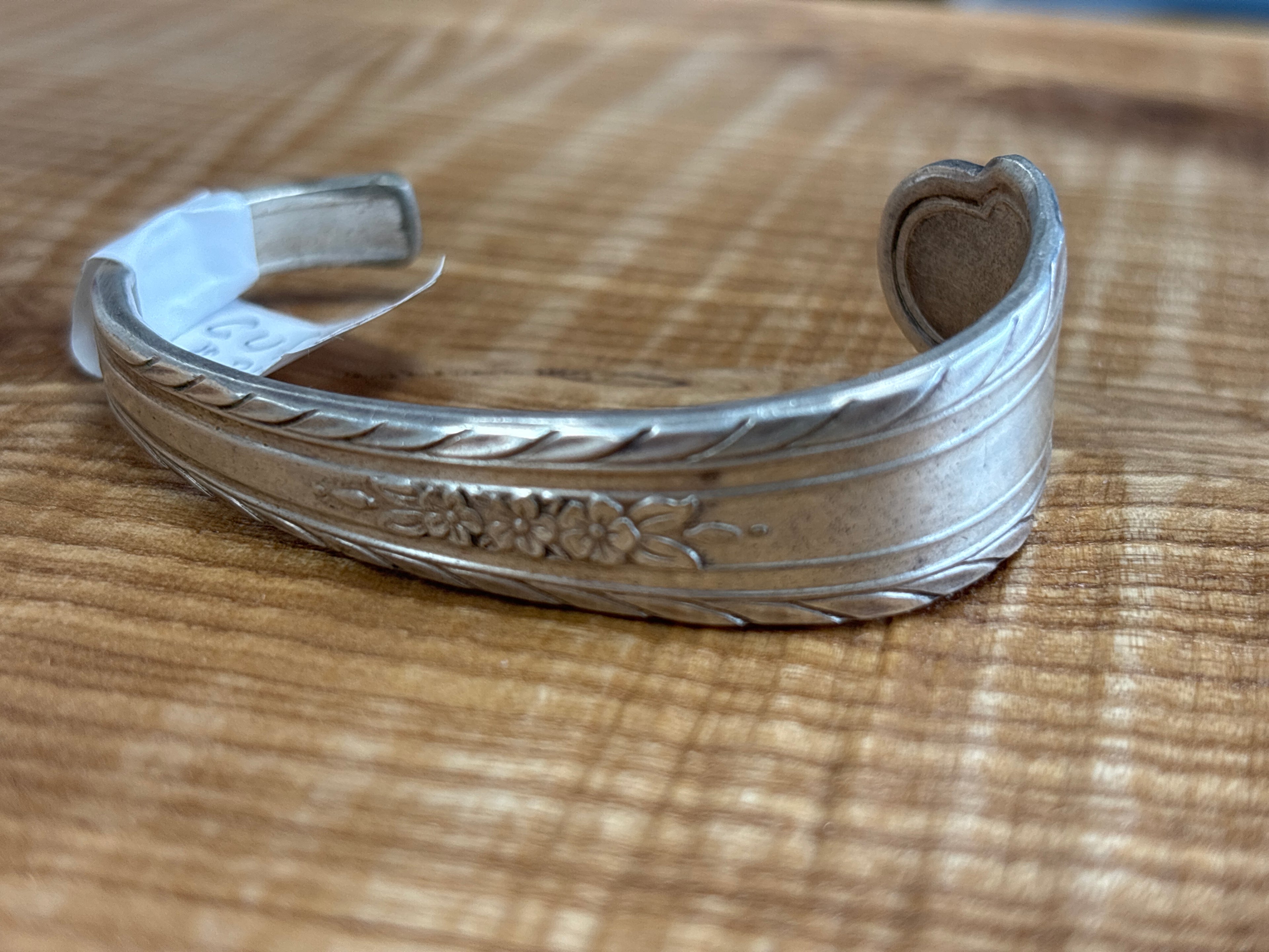 Cuff Bracelets Locally Made of Repurposed Silverware by Maven of Mischief