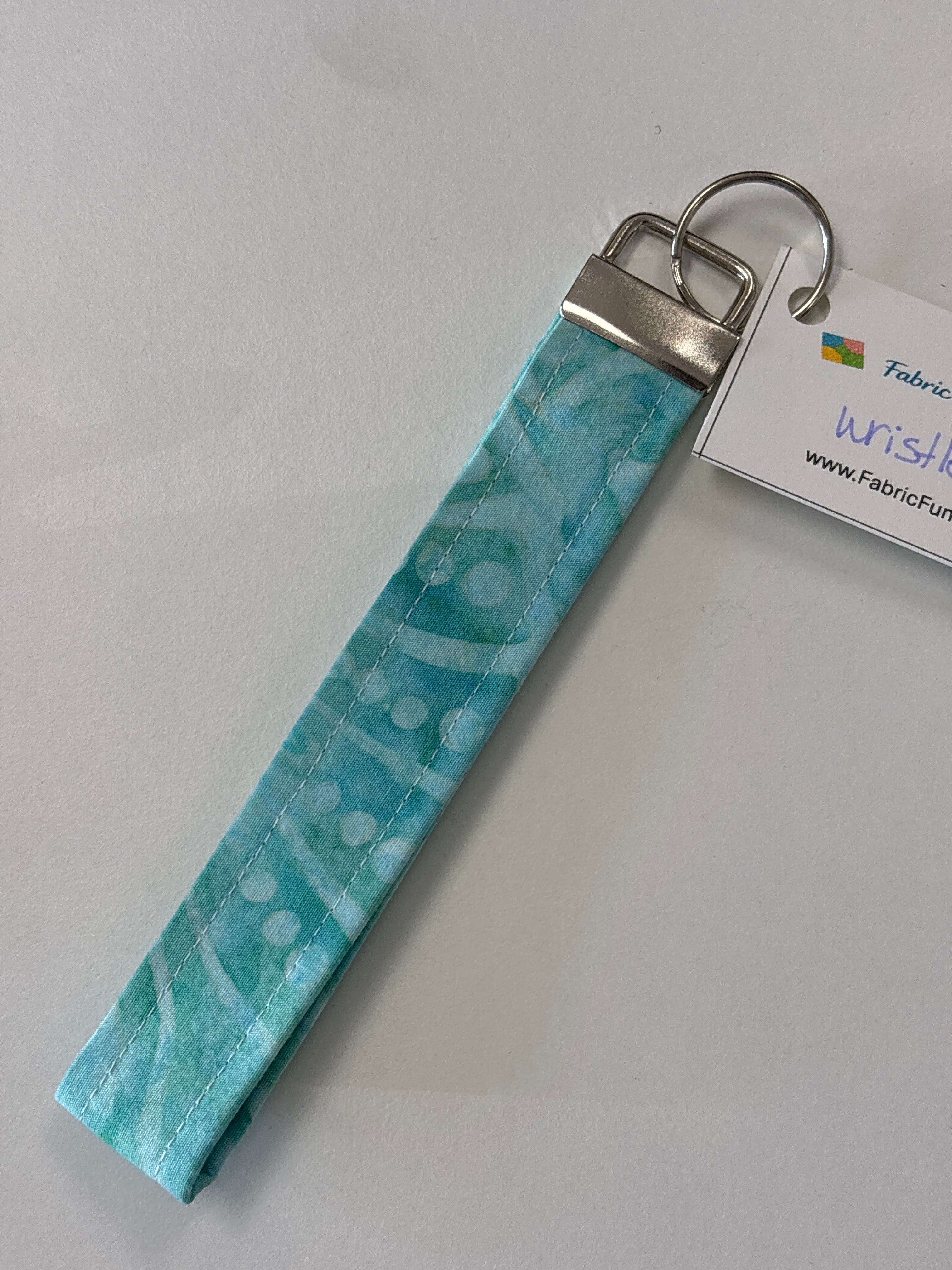 Wristlet Locally Handmade by Fabric Fun Zone